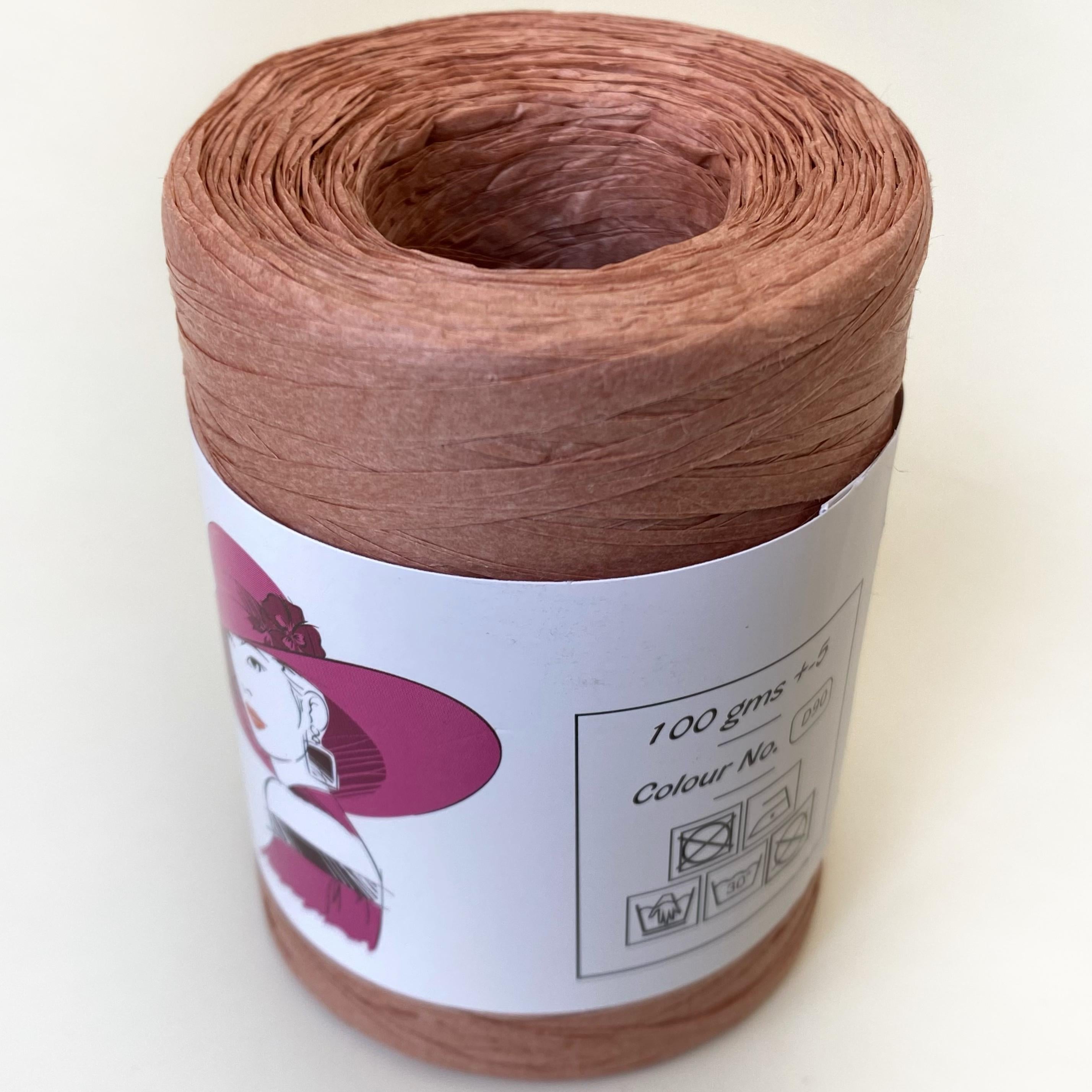 Nas Yumuşak Doğal Rafya-Raffia İplik | Çanta ve Supla İpliği D90