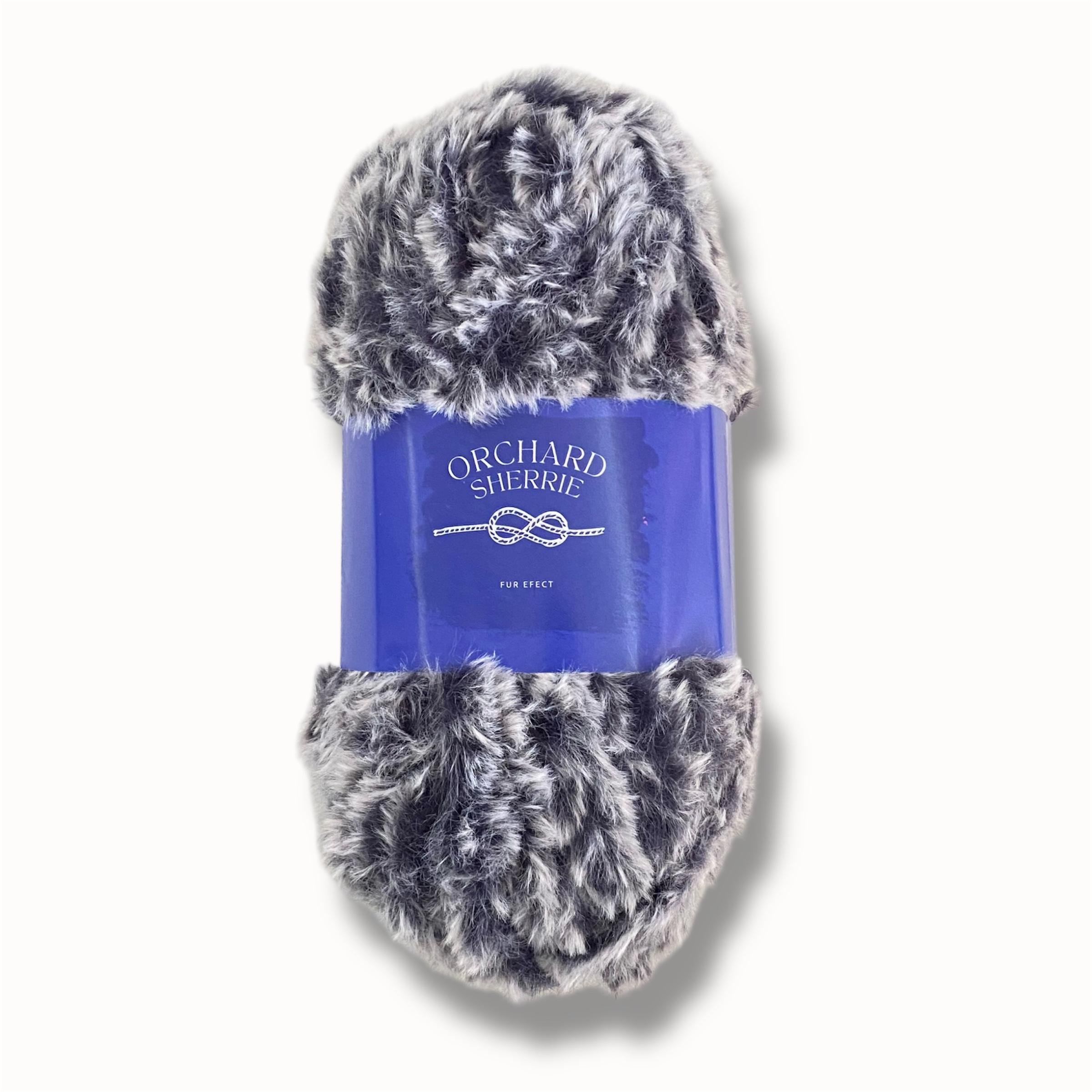 Orchard Sherrie Tavşan Tüyü Dokulu Kürk Görünümlü Örgü İpliği 71