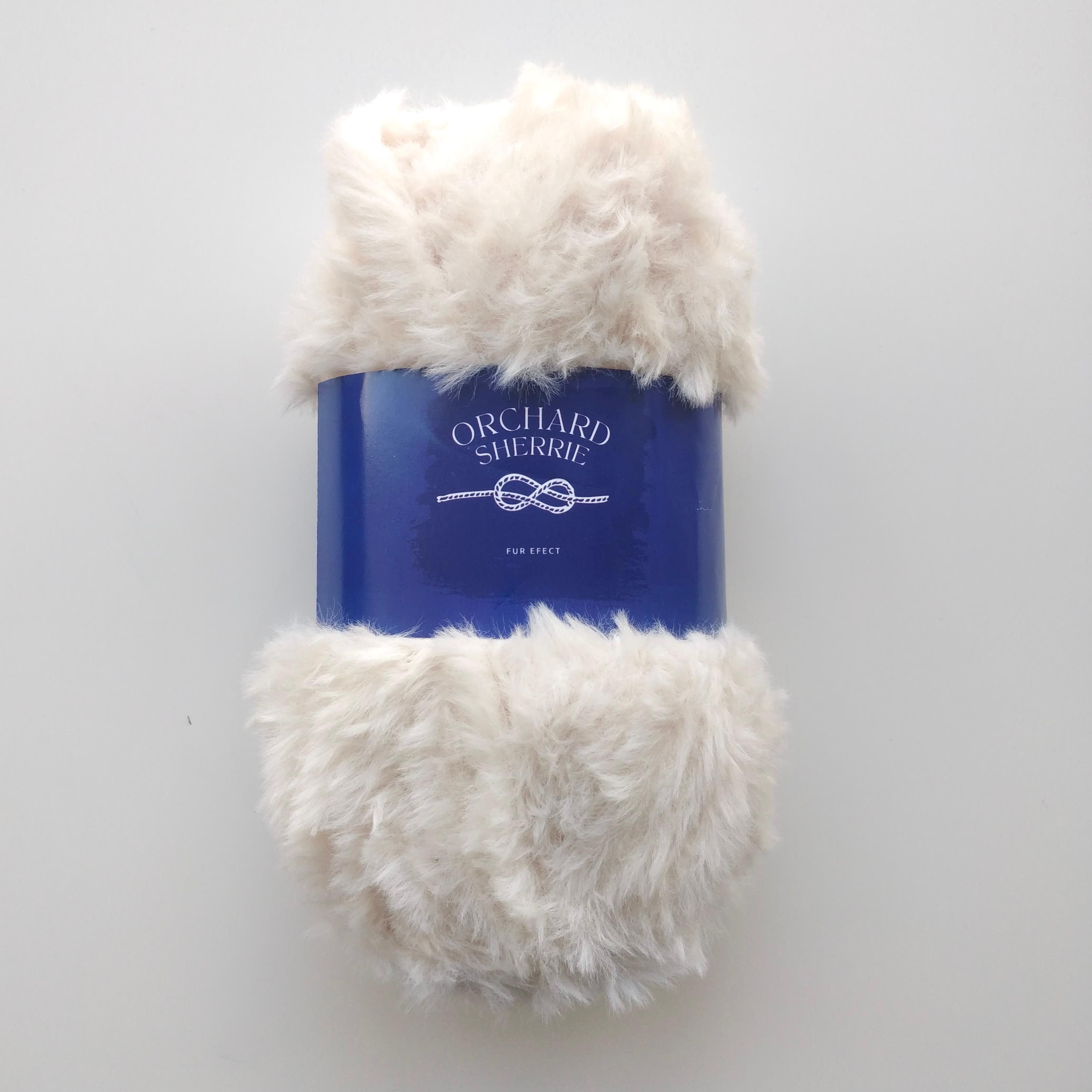 Orchard Sherrie Tavşan Tüyü Dokulu Kürk Görünümlü Örgü İpliği 39