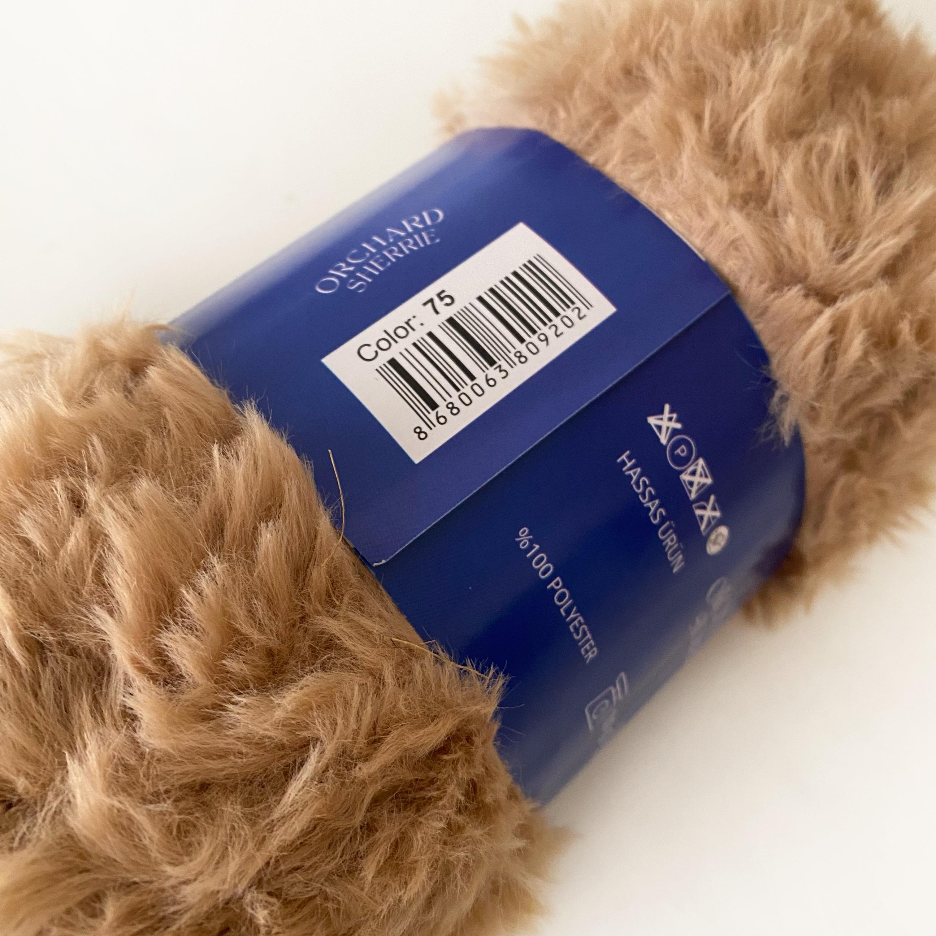 Orchard Sherrie Tavşan Tüyü Kürk Görünümlü Örgü İpliği 75