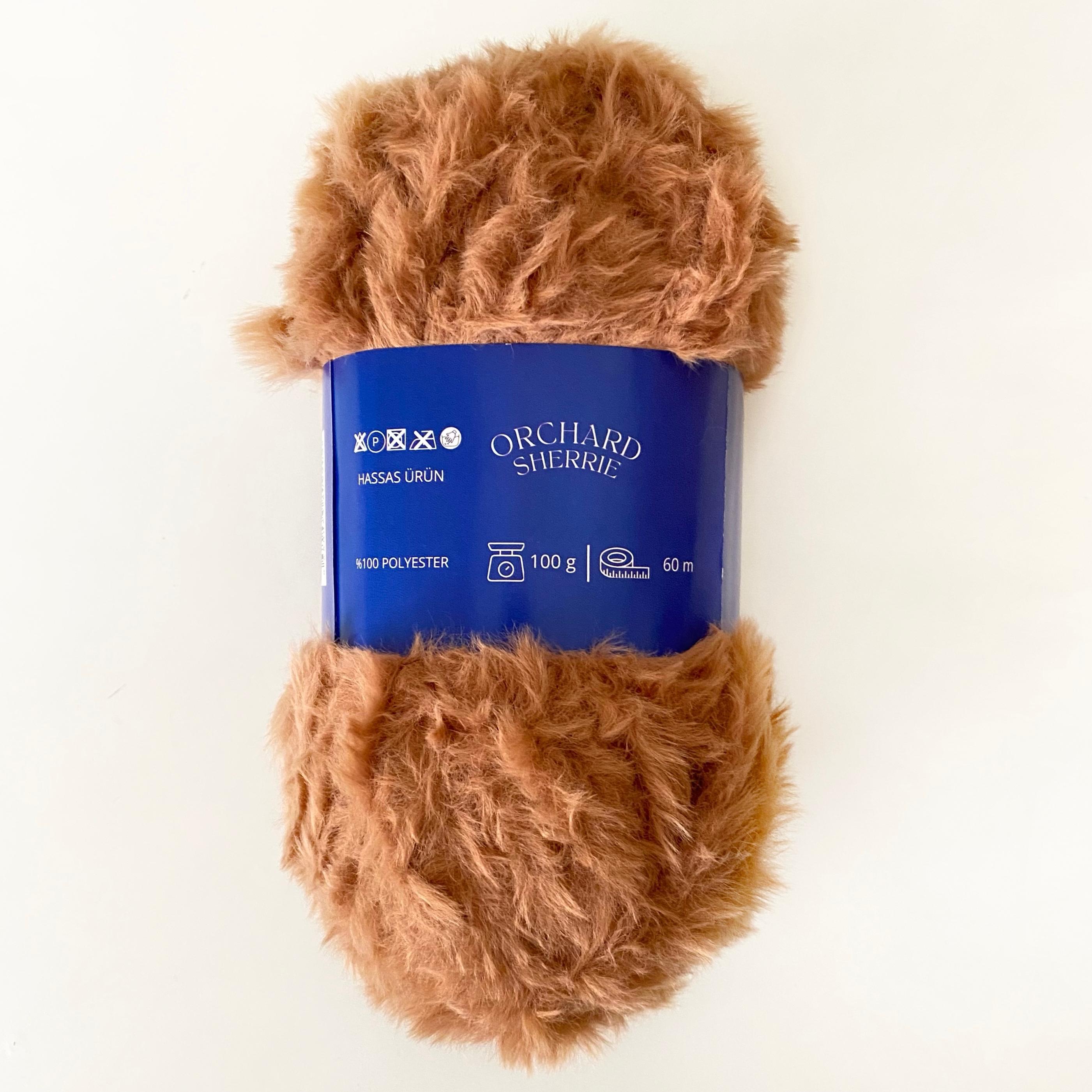 Orchard Sherrie Tavşan Tüyü Kürk Görünümlü Örgü İpliği 77