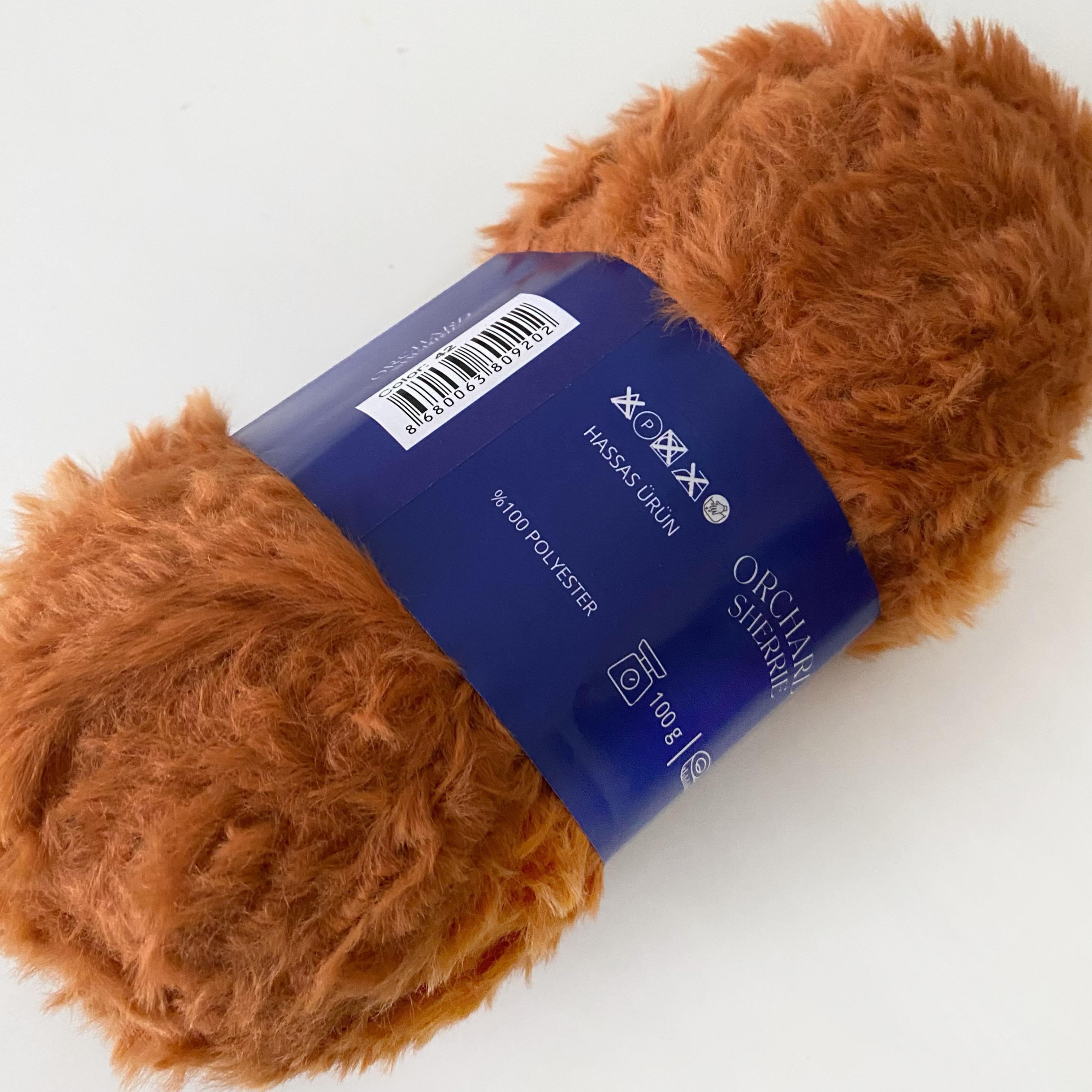 Orchard Sherrie Tavşan Tüyü Kürk Görünümlü Örgü İpliği 42