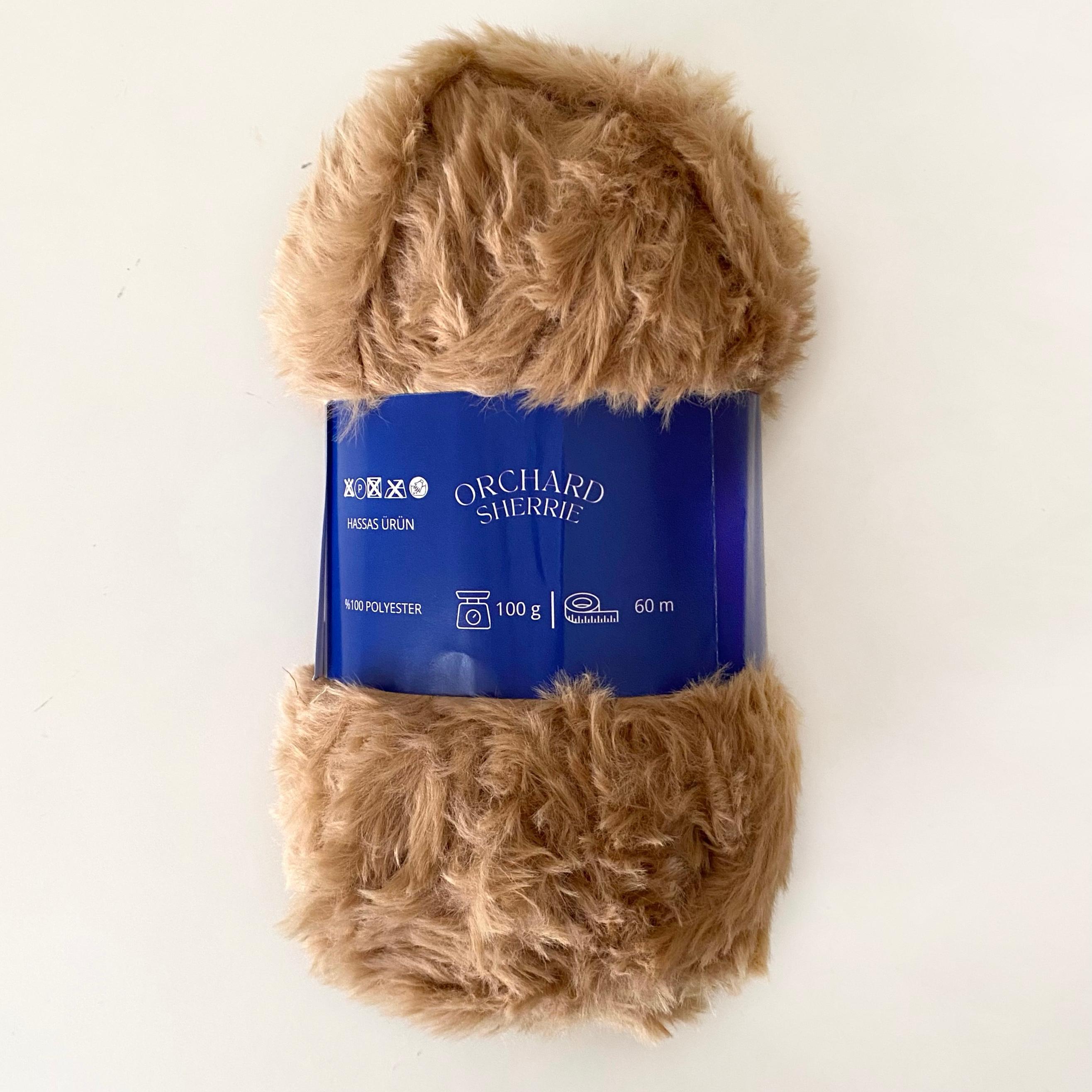 Orchard Sherrie Tavşan Tüyü Kürk Görünümlü Örgü İpliği 75