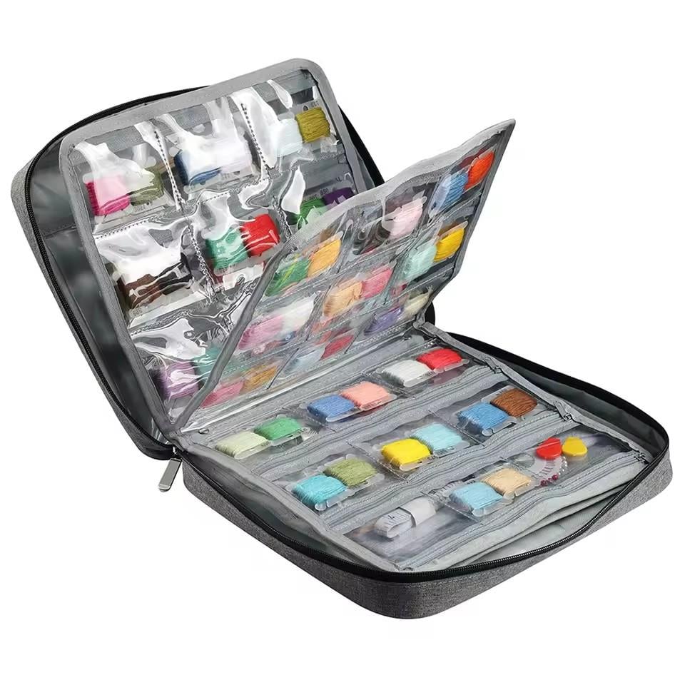 Örgü Çantası, Çok Amaçlı Çanta, Organizer Çanta | L 1 Gri