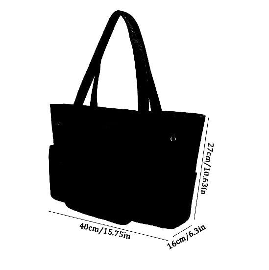 Örgü Çantası, Çok Amaçlı El Çantası, Organizer Siyah Kadife Çanta Le54