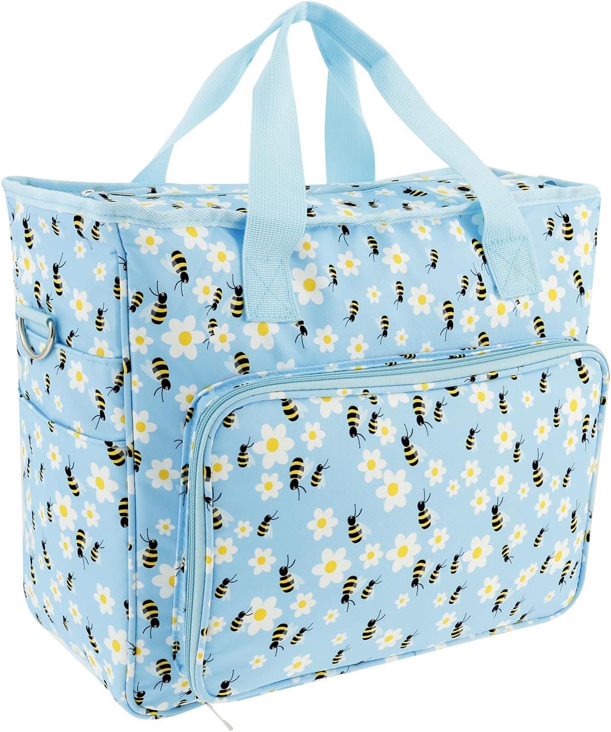 Örgü Çantası, Çok Amaçlı El Çantası, Organizer Çanta Le93 Mavi