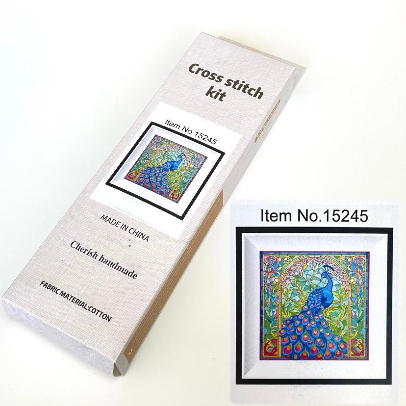 Pamuk Muline Goblen İşleme Panosu Seti Manzaralı 40x50 Cm 15245