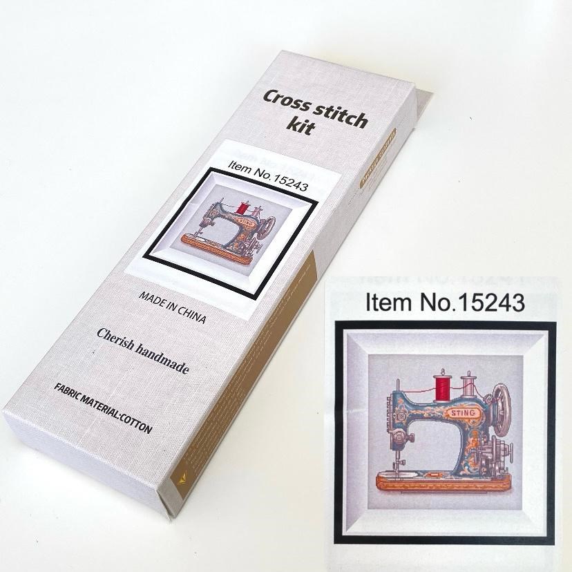 Pamuk Muline Goblen İşleme Panosu Seti Manzaralı 40x50 Cm 15243