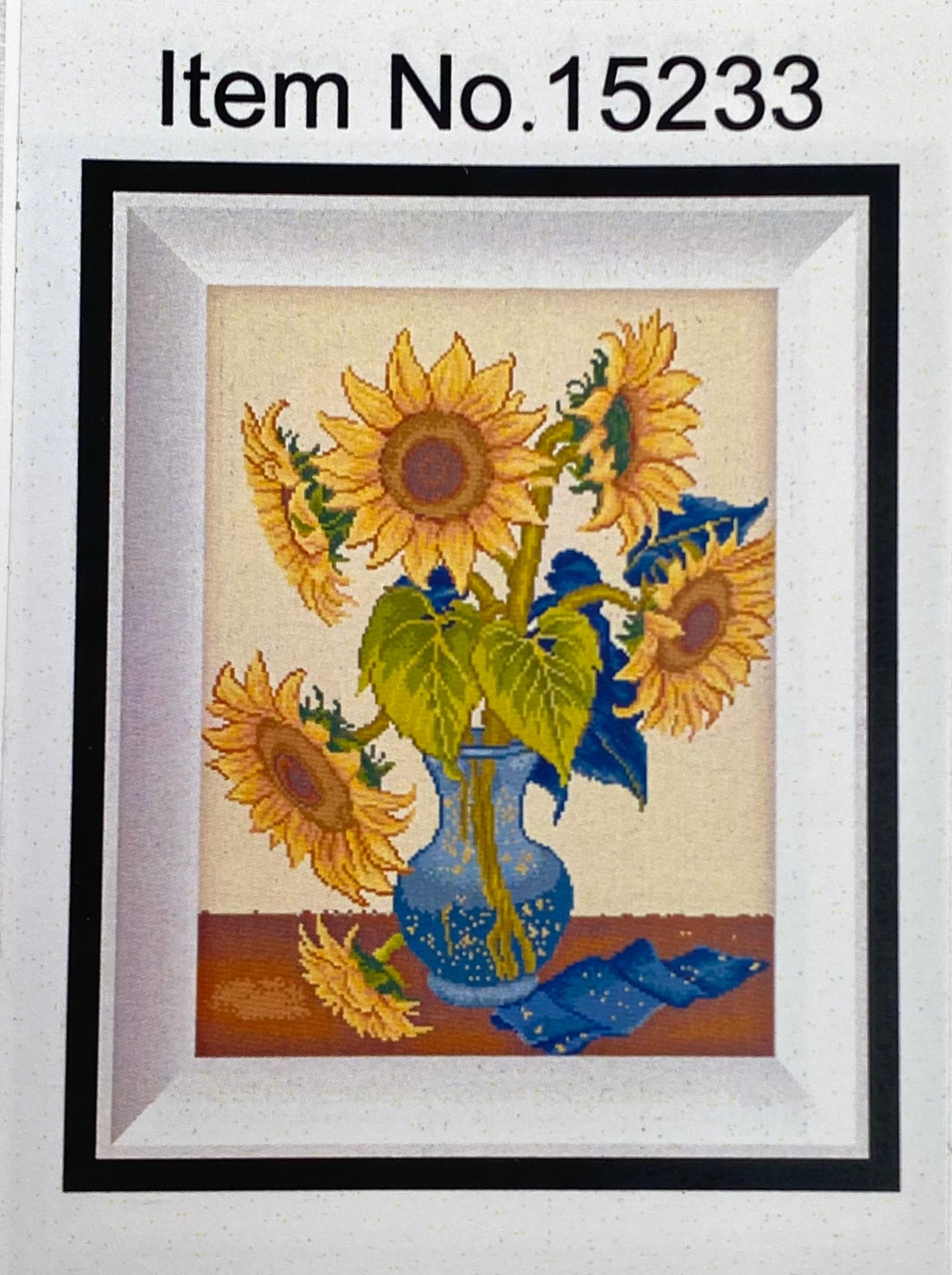 Pamuk Muline Goblen İşleme Panosu Seti Manzaralı 40x50 Cm 15233