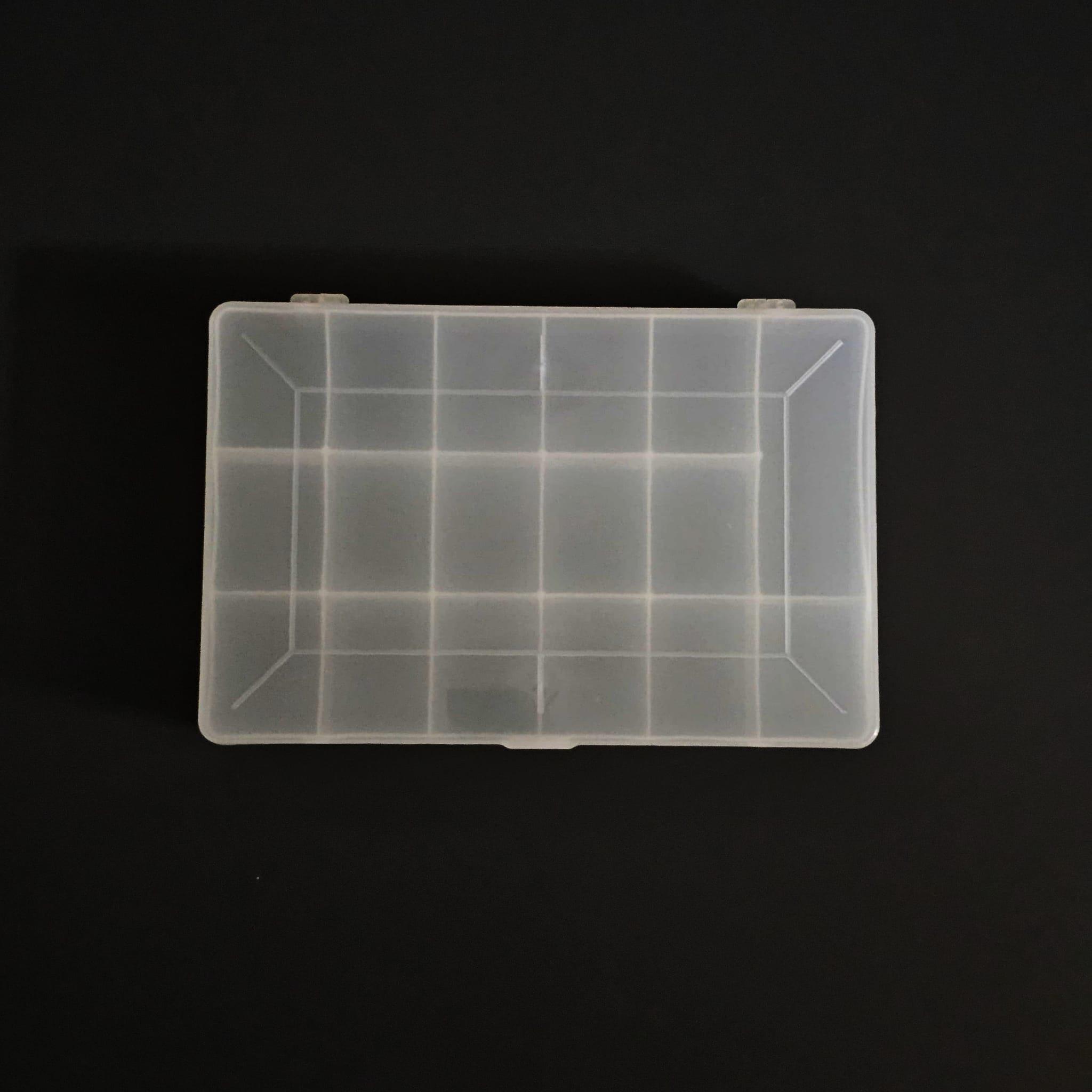Plastik 17 Gözlü Takı, Hobi ve Malzeme Organizer Kutu