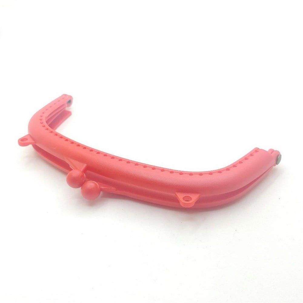 Plastik Cüzdan Klipsi 14.5 Cm Kırmızı