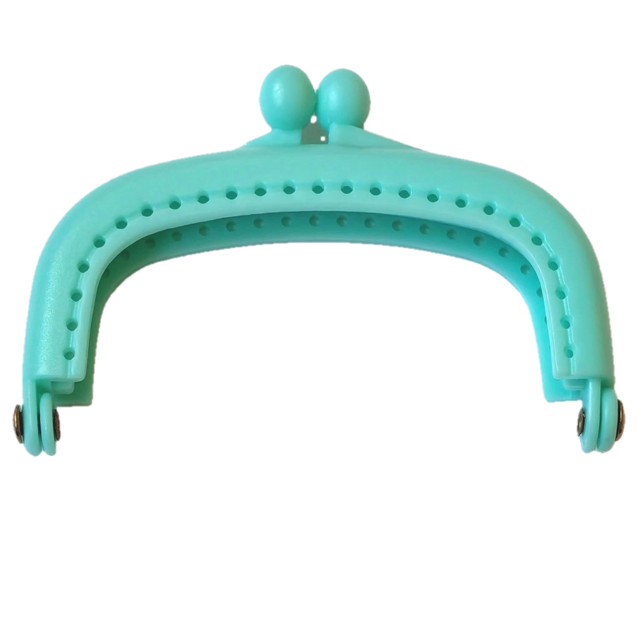 Plastik Cüzdan Klipsi 8 Cm Mint Yeşili