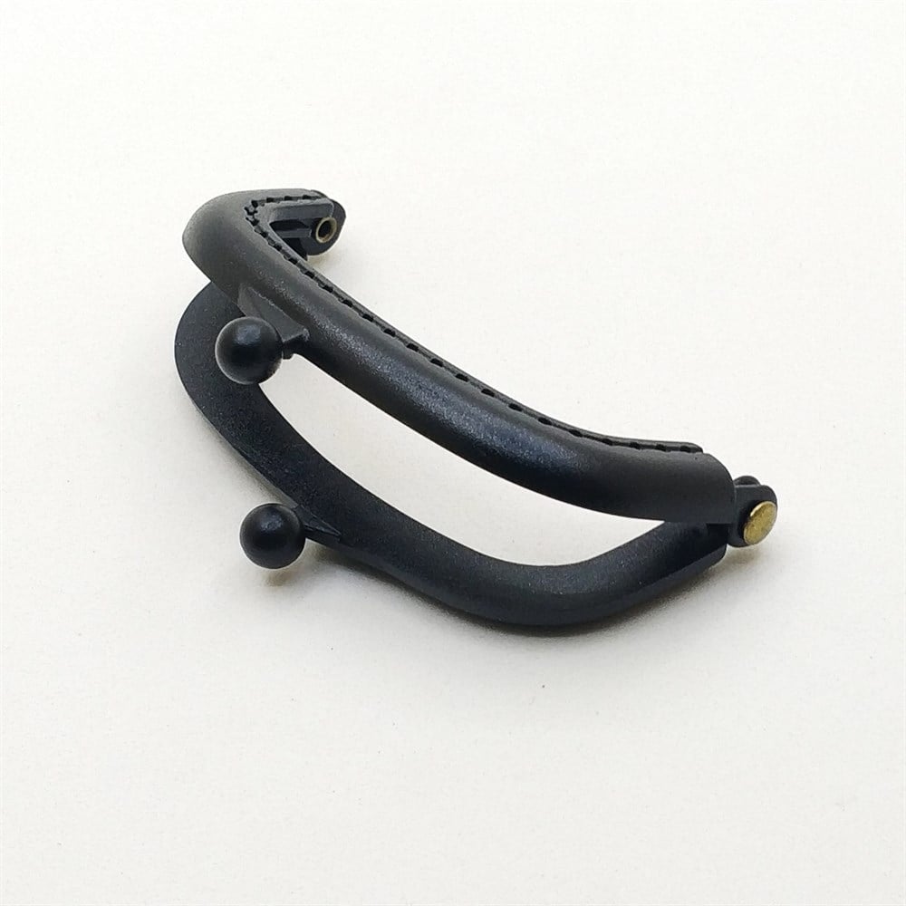 Plastik Cüzdan Klipsi 8 Cm Siyah