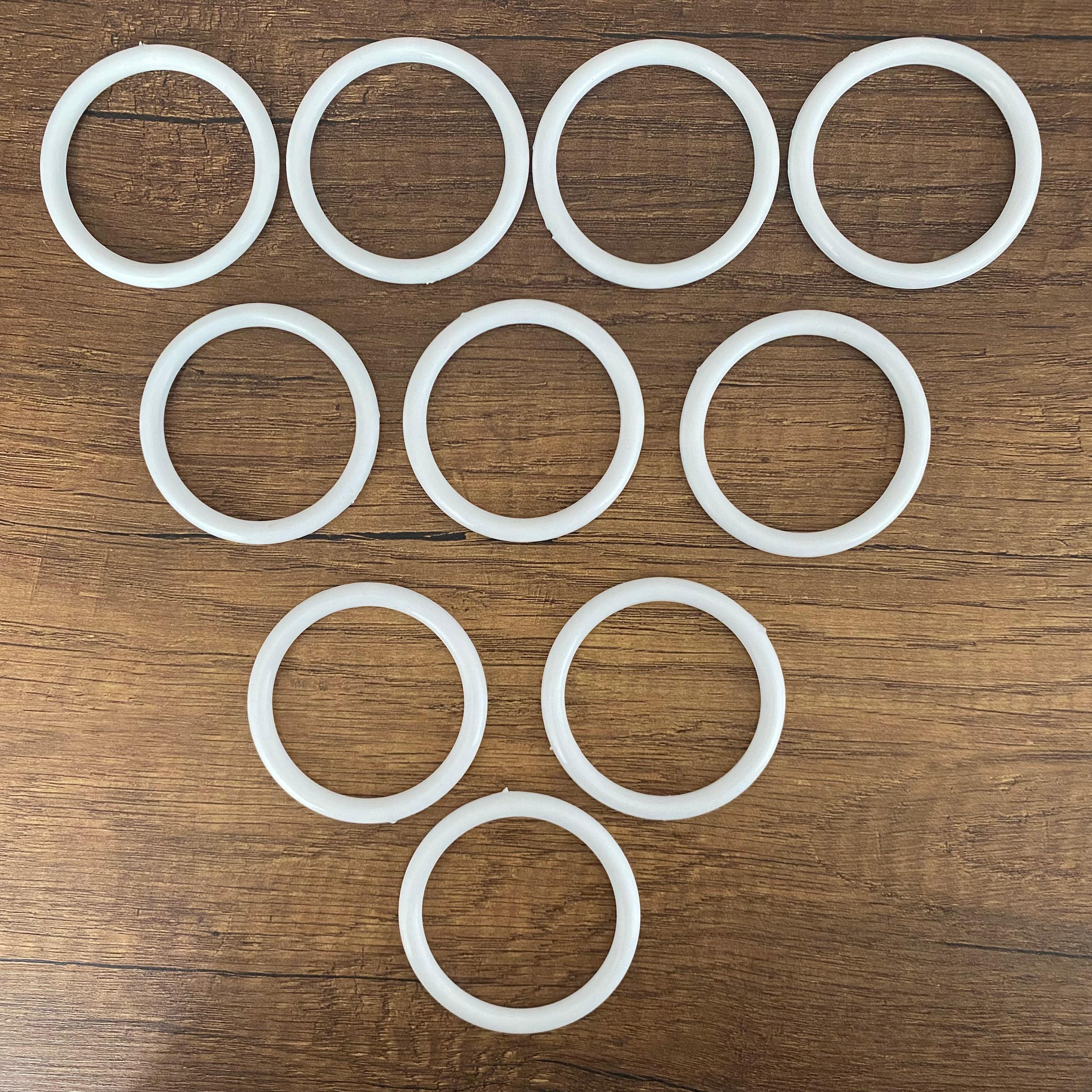 Plastik Lif Halkası 6 Cm 10 Adet