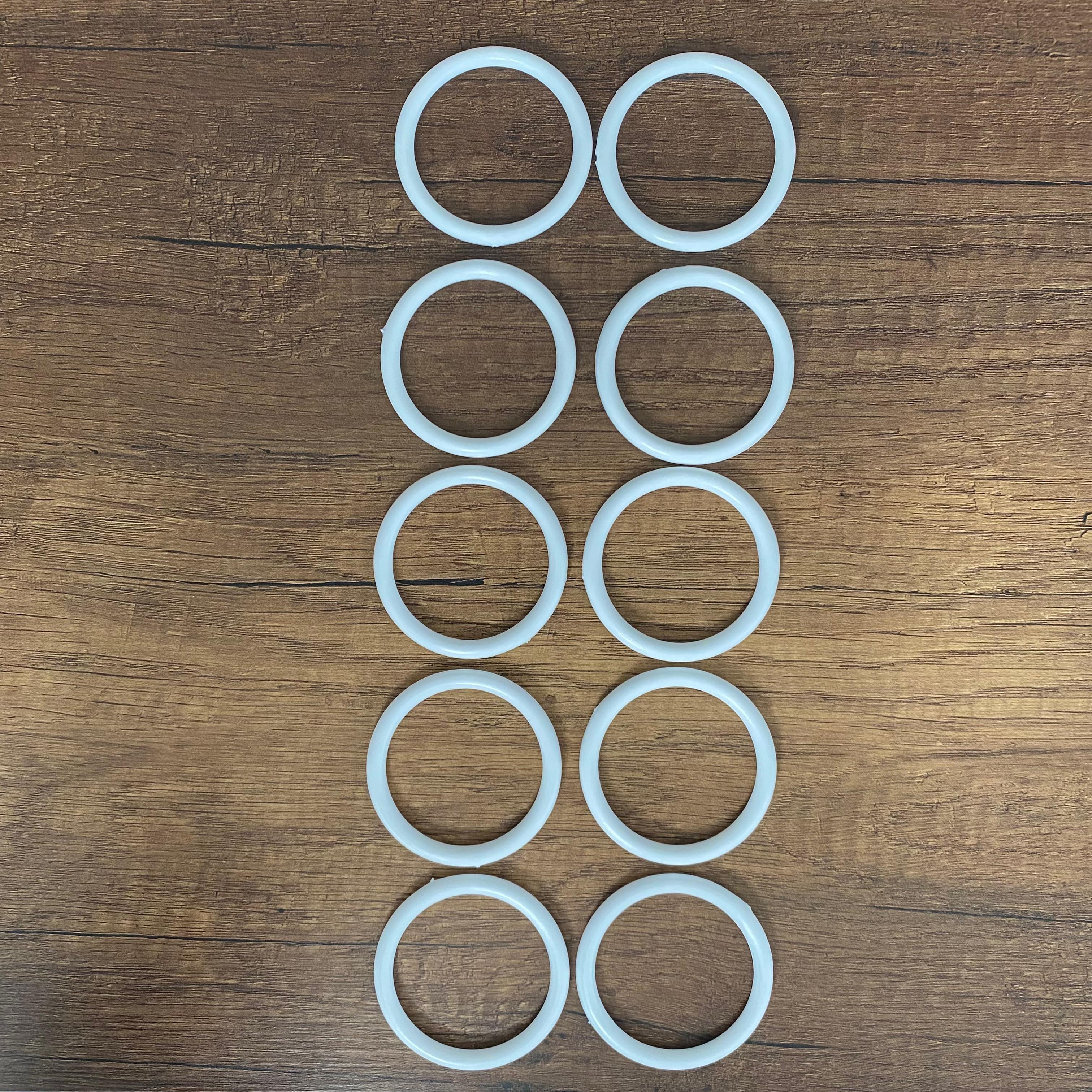 Plastik Lif Halkası 6 Cm 10 Adet