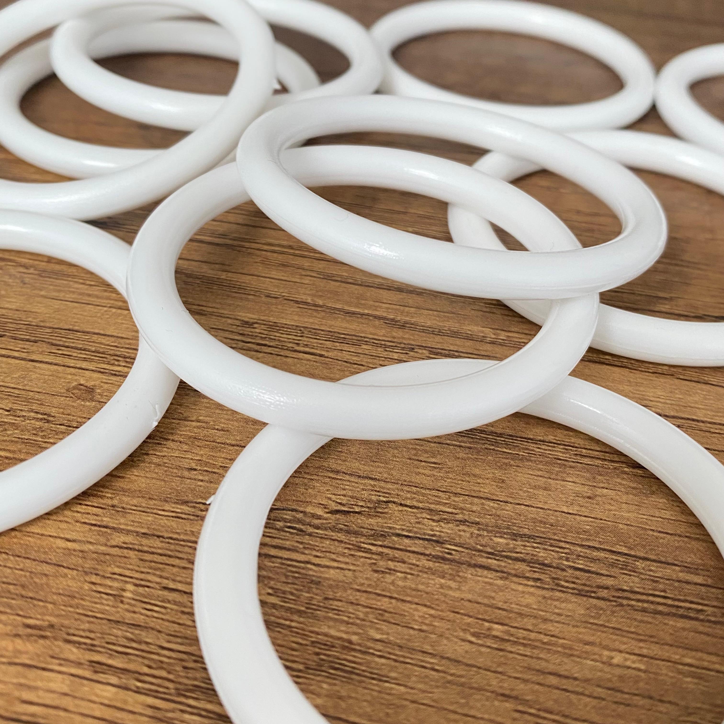 Plastik Lif Halkası 6 Cm 10 Adet