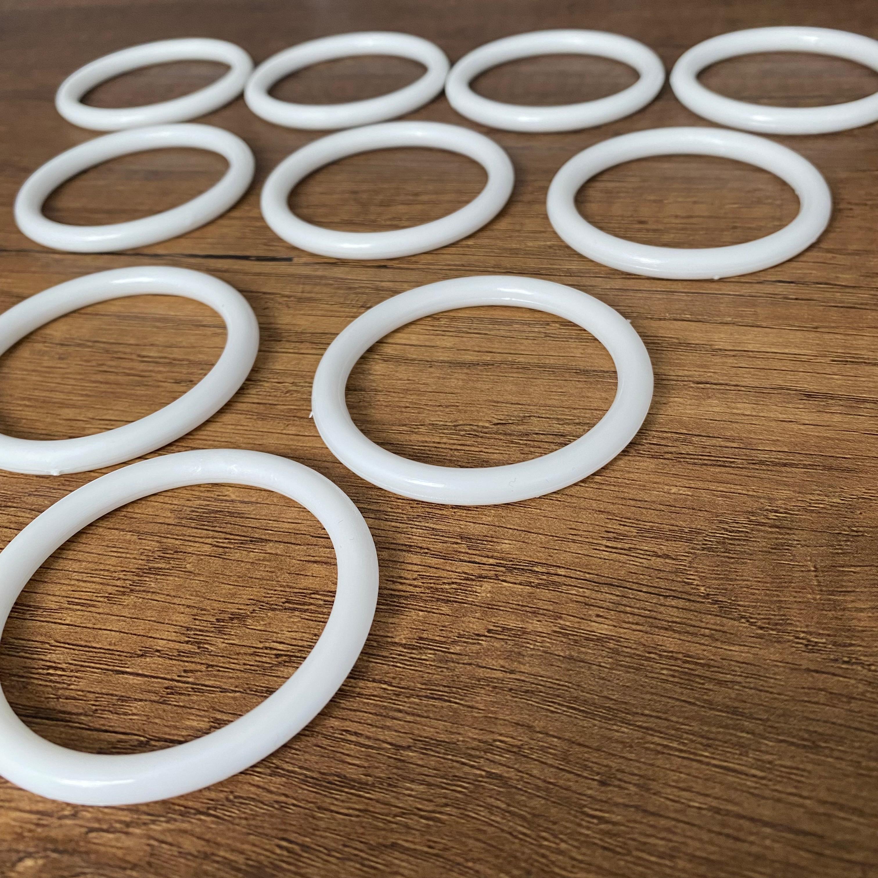 Plastik Lif Halkası 6 Cm 10 Adet