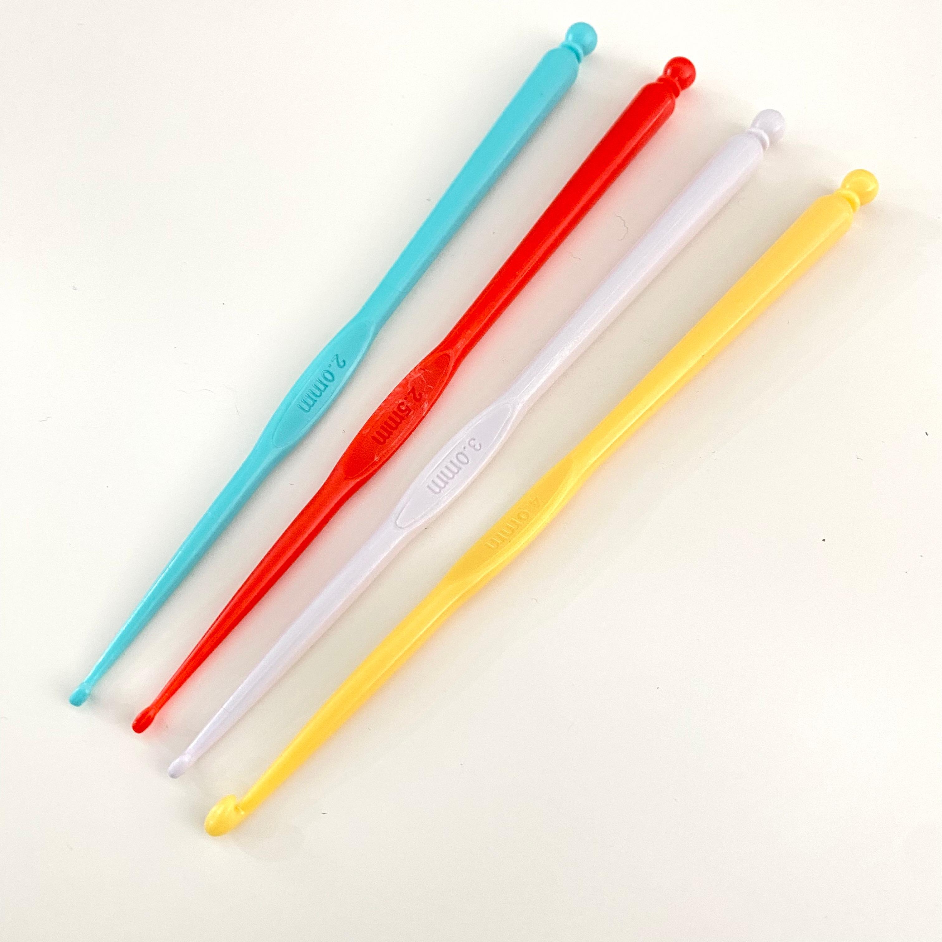 Plastik Örgü Tığ Seti 2 - 2.5 - 3 - 4 