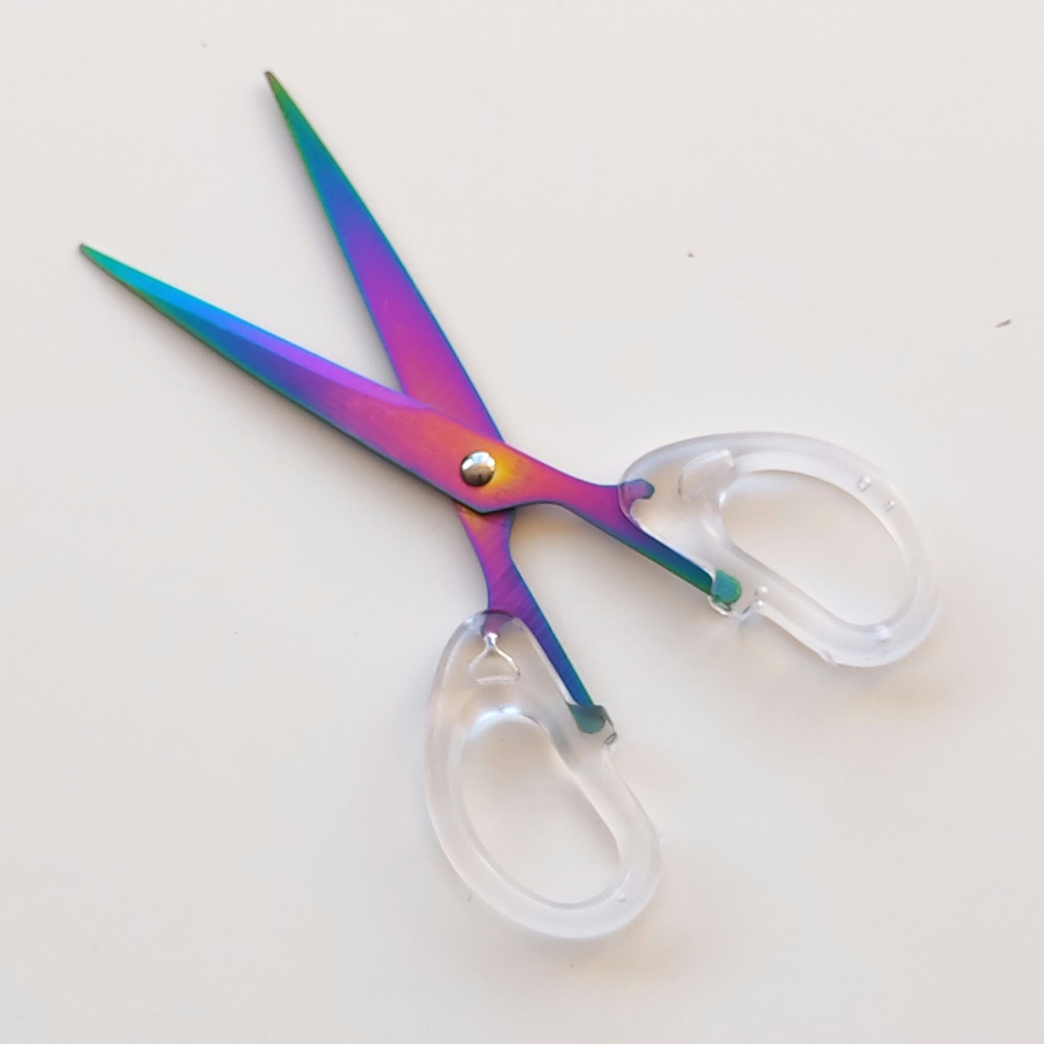 Plastik Saplı Çelik Rainbow Makas 160 Mm