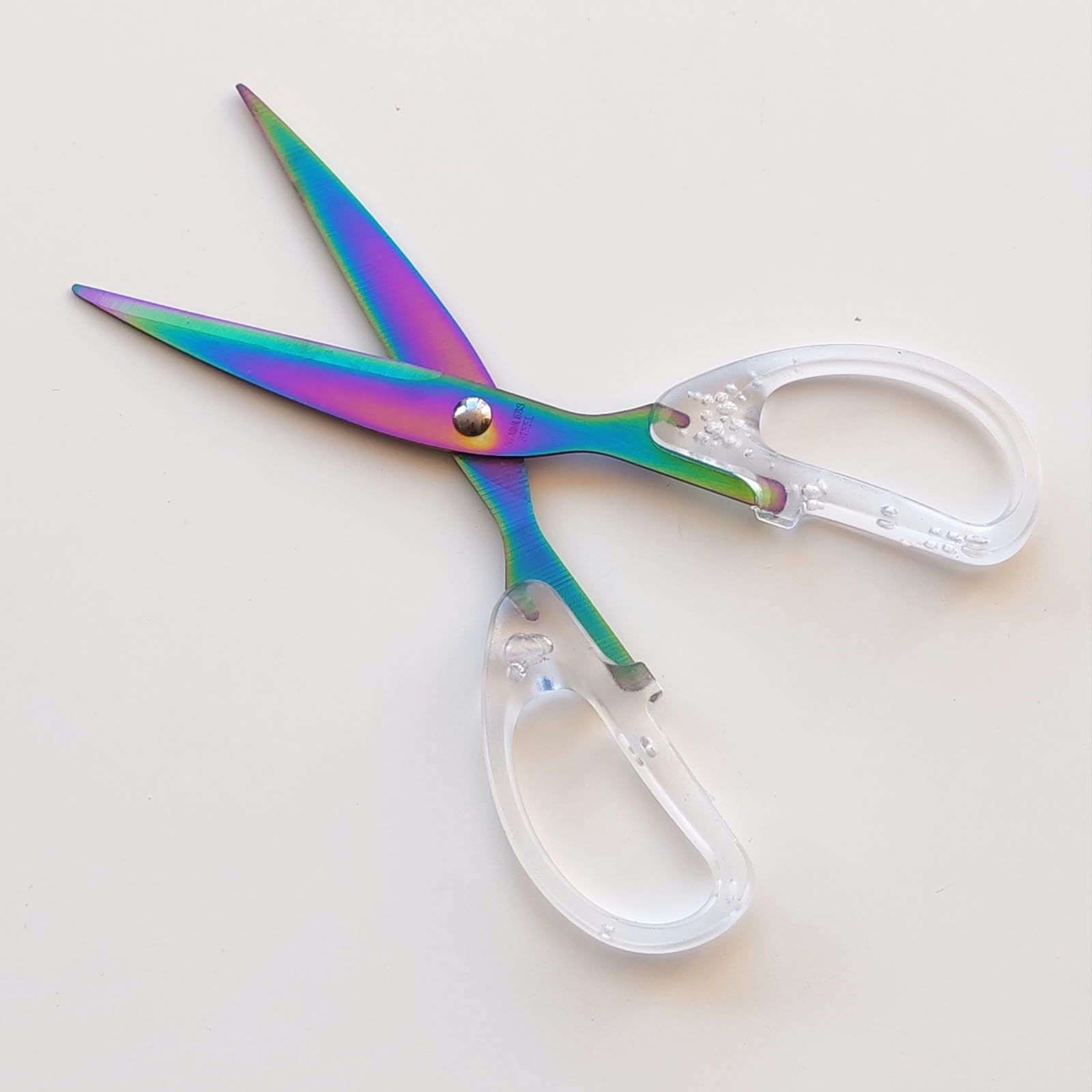 Plastik Saplı Çelik Rainbow Makas 180 Mm