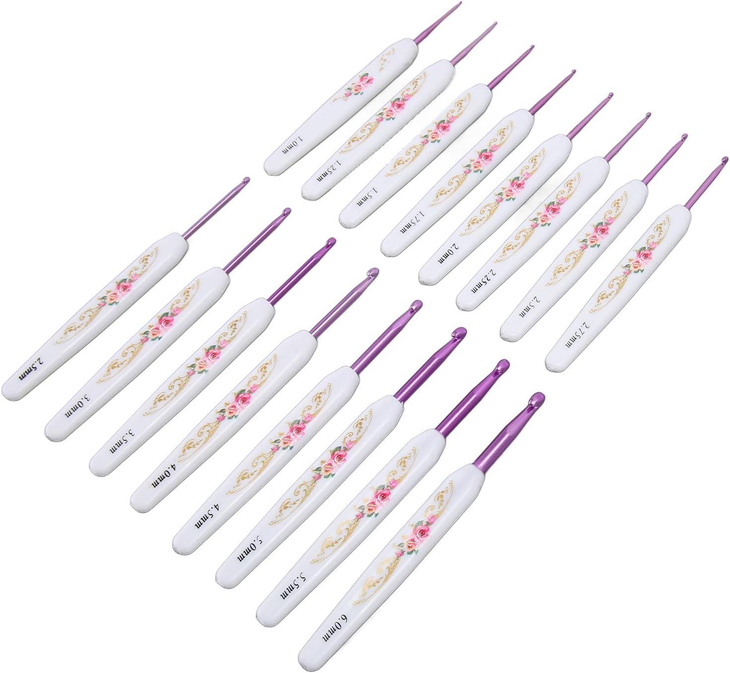 Plastik Saplı Tığ Seti 16  Adet ( 1.00 mm 6 mm Arası )