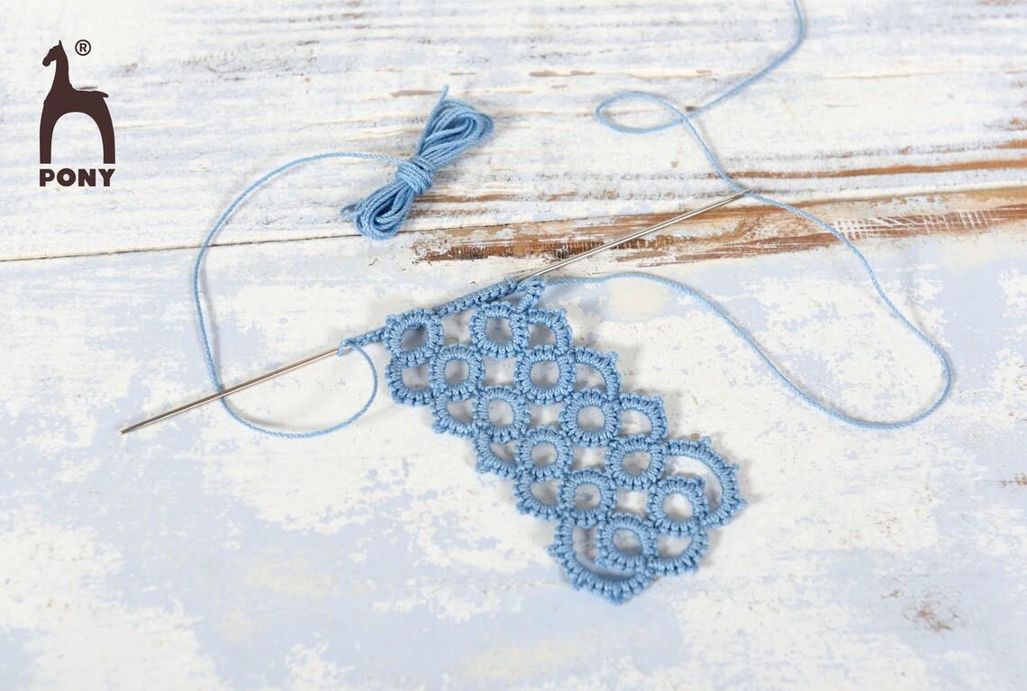 Pony 4'Lü Uzun 12.5 Cm  Oya veTasarım İğnesi 88201