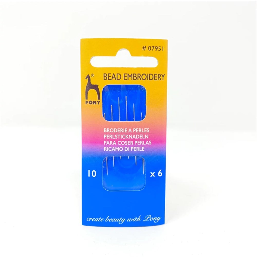 Pony Boncuk İşleme İğnesi 07951 Size 10