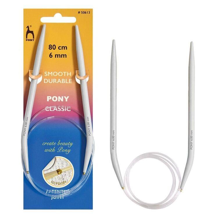 Pony Glydon Bağlantılı 80 Cm Alüminyum Misinalı Şiş 6 Mm