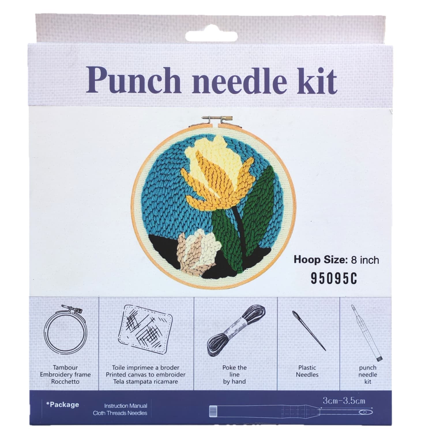 Punch İşleme Seti 20x20 Cm 95095C