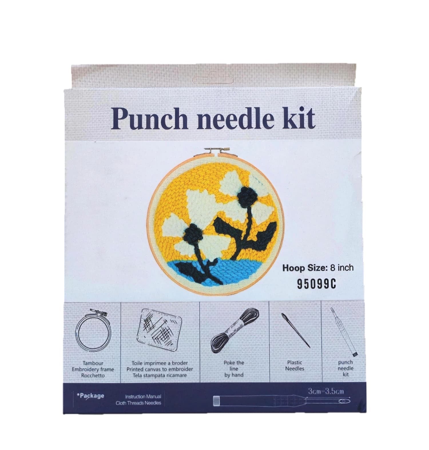 Punch İşleme Seti 20x20 Cm 95099C