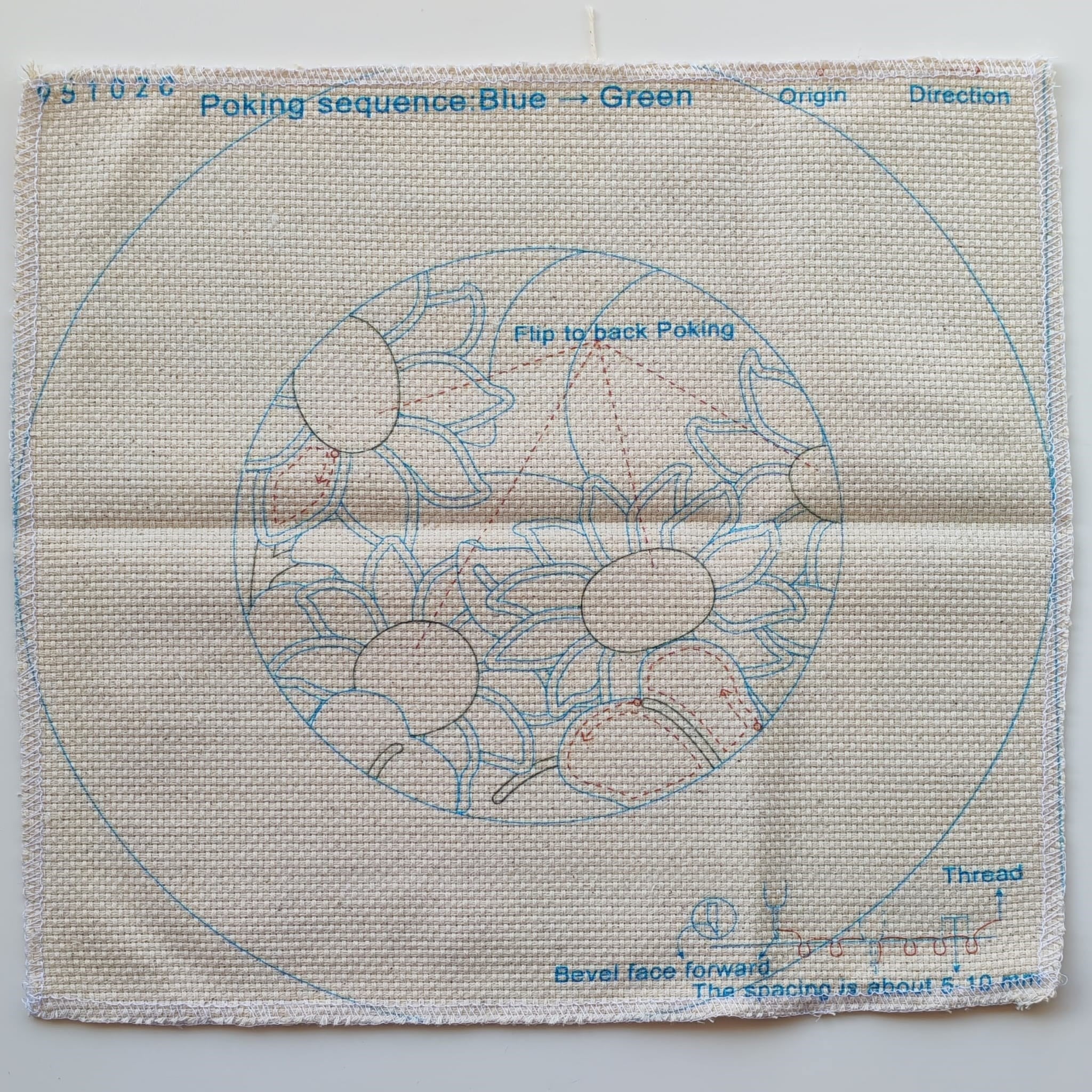Punch İşleme Seti 20x20 Cm 95102C