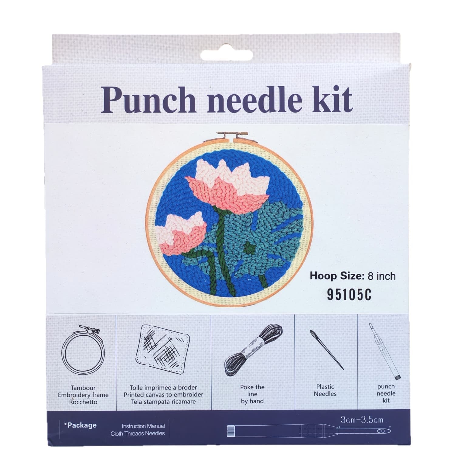 Punch İşleme Seti 20x20 Cm 95105C