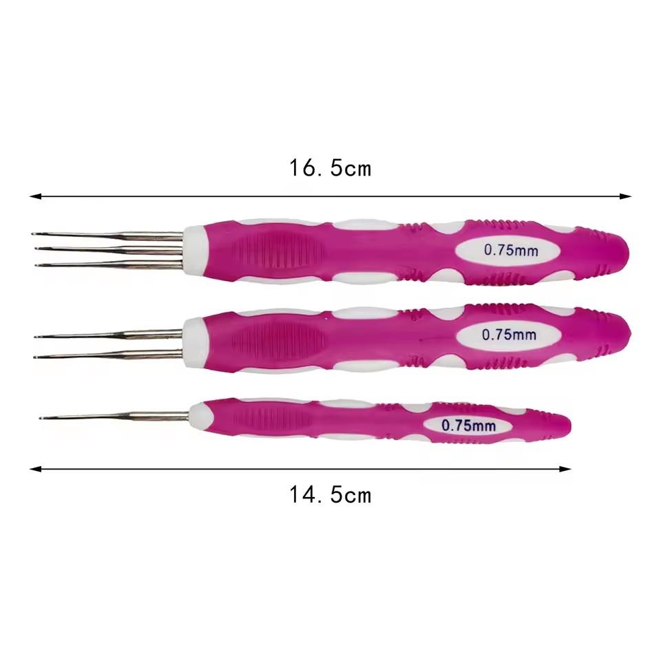 Rasta Yapımı Tığ Seti 3' Lü 0,75 Mm 12435