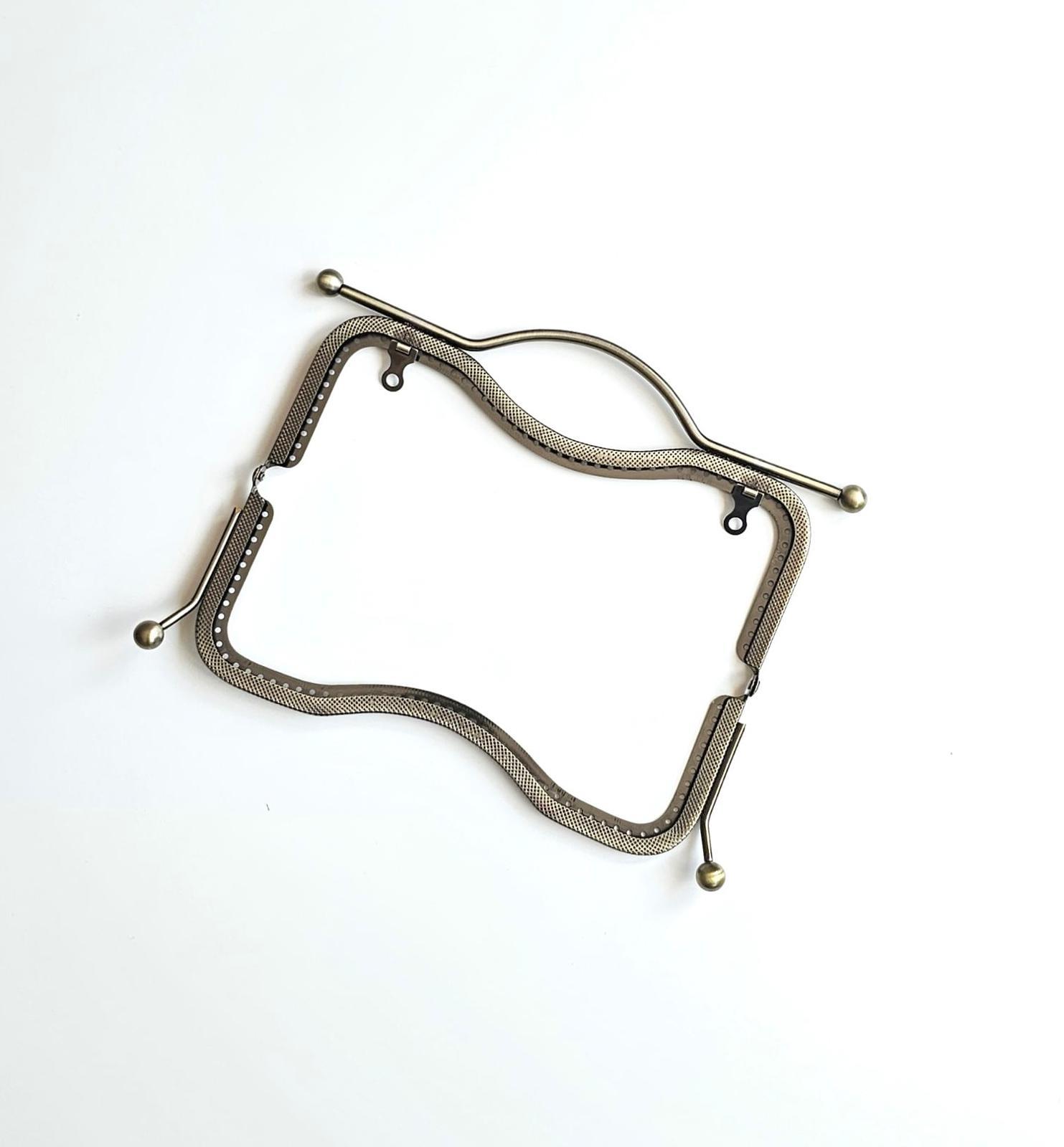 Saplı Çanta Klipsi Antik 21 Cm