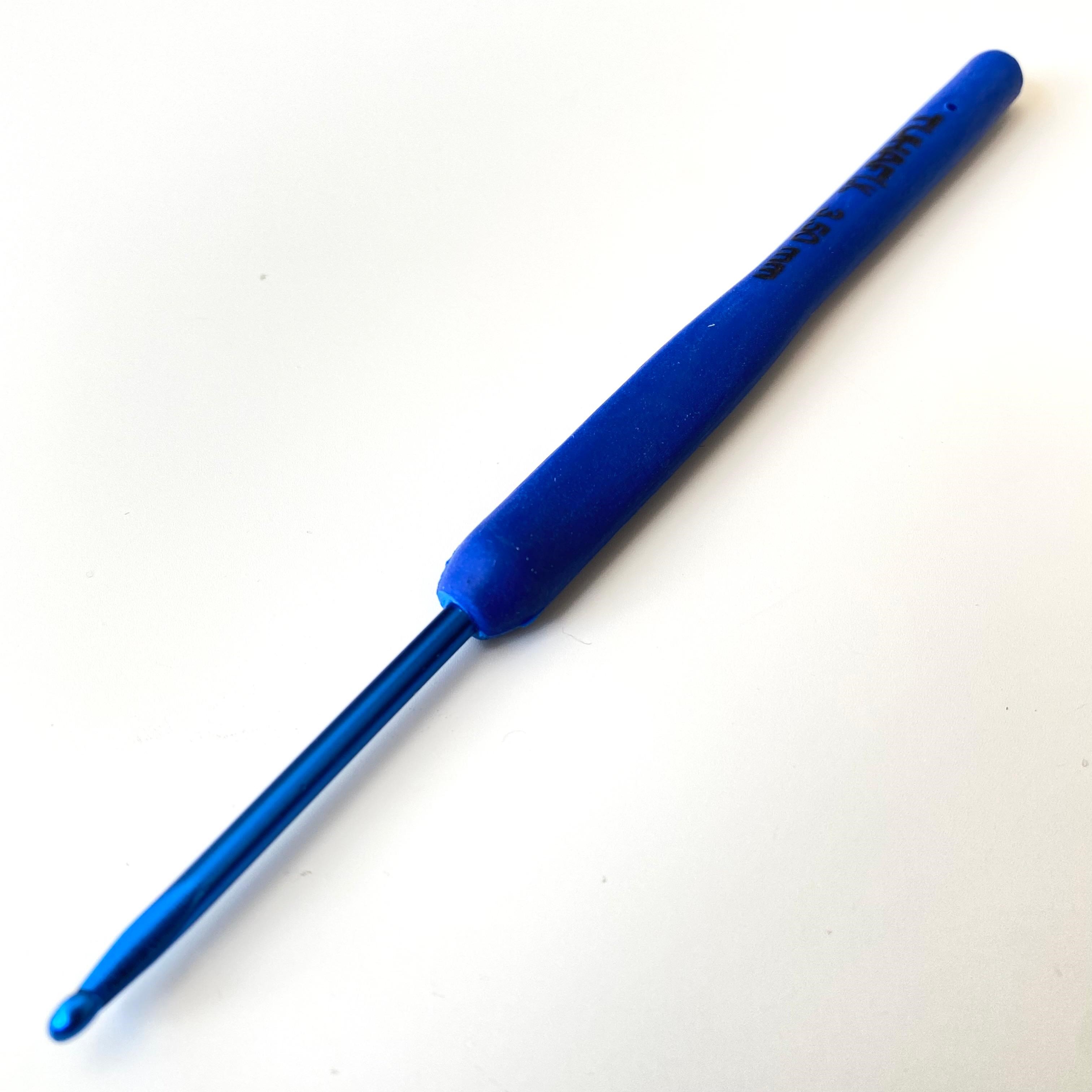 Silikon Saplı Blue - Mavi Tığ Seti  3.50 No