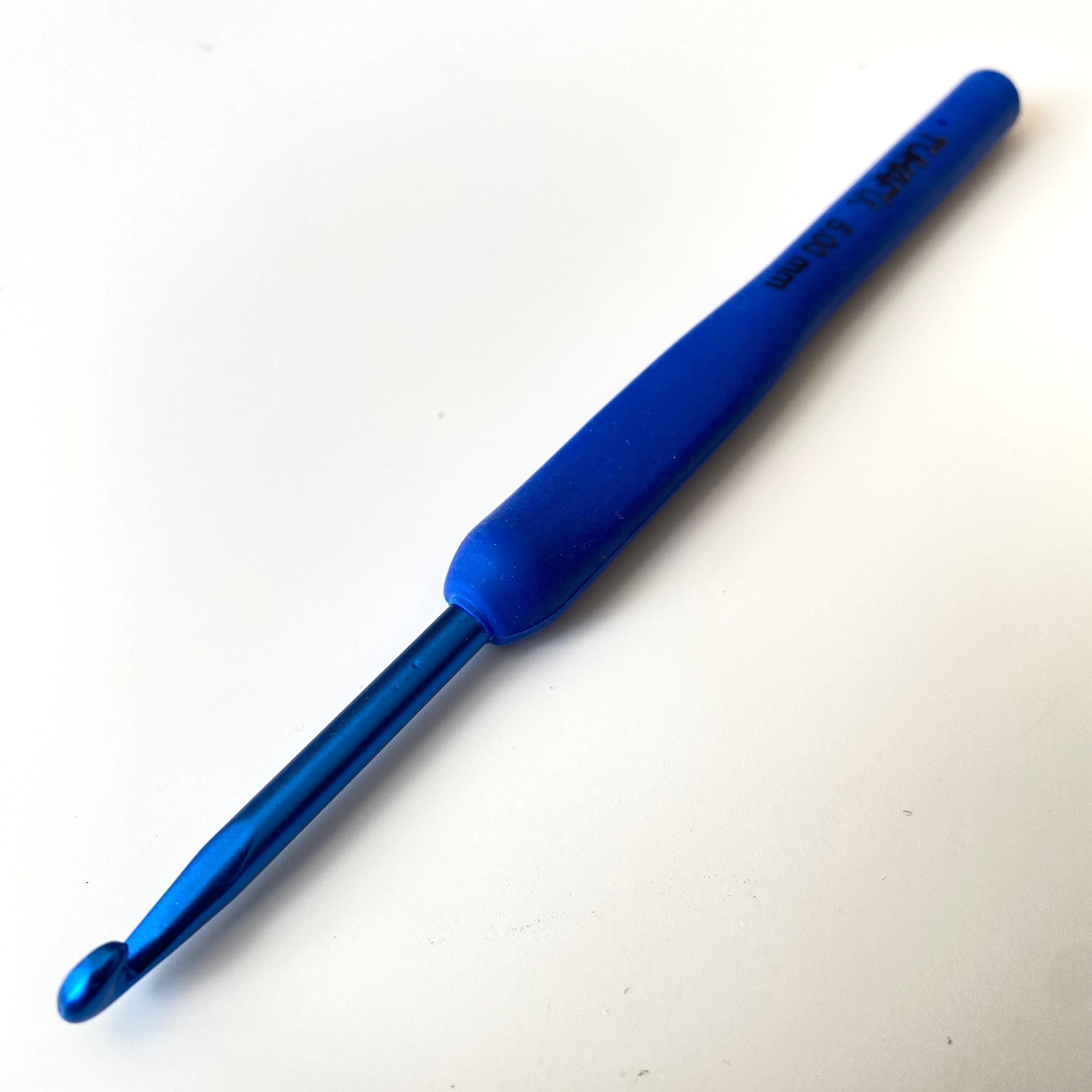 Silikon Saplı Blue - Mavi Tığ Seti 5.00 No