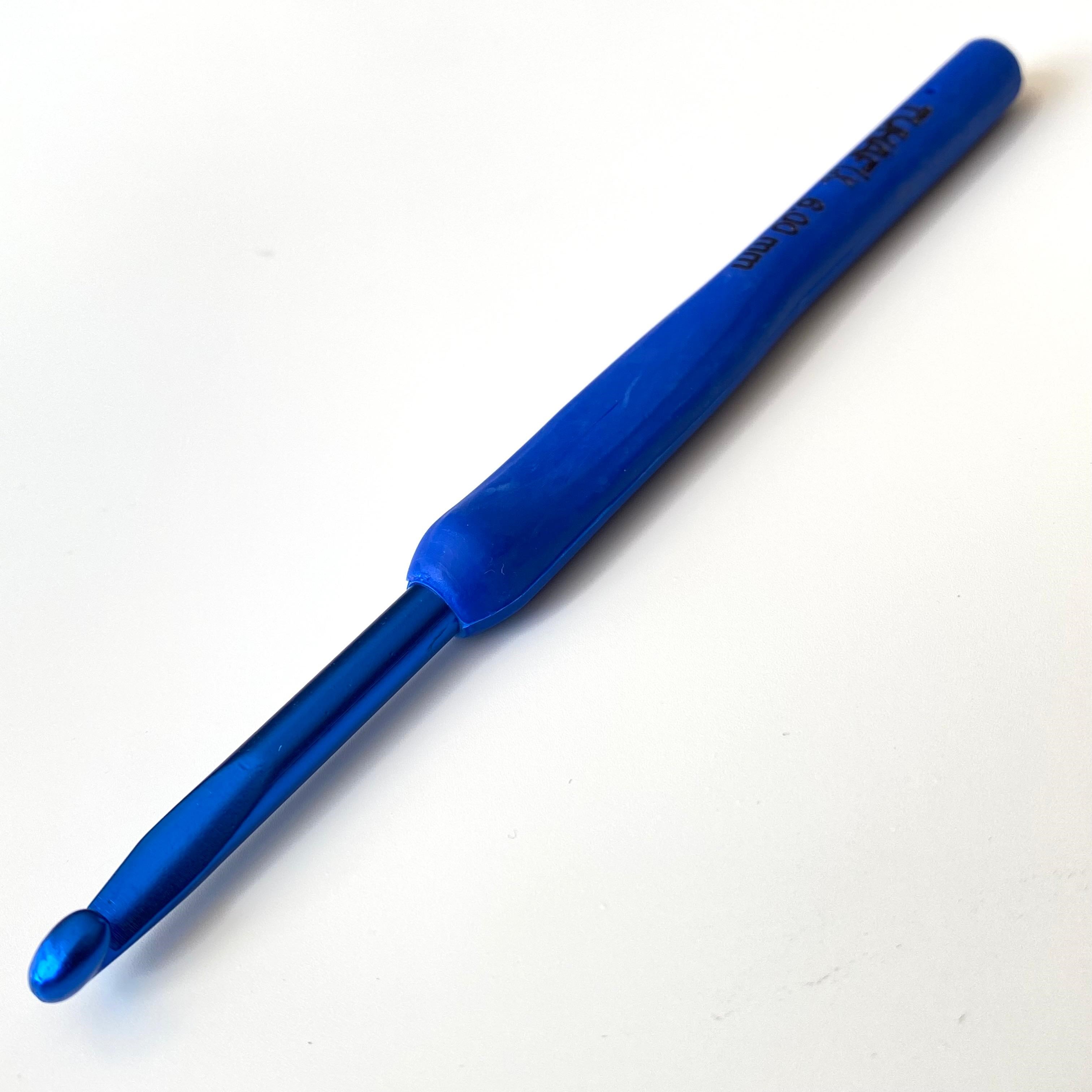 Silikon Saplı Blue - Mavi Tığ Seti 6.00 No