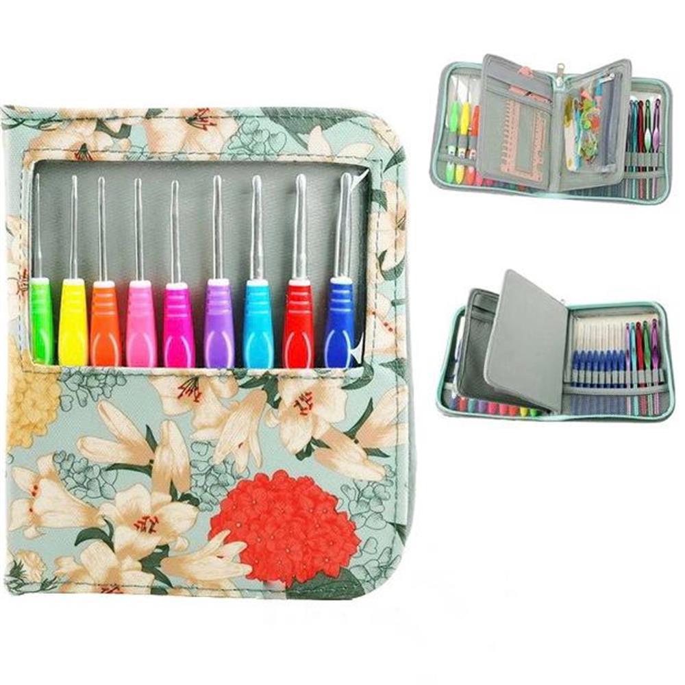 Tığ ve Örgü Malzemesi Çantası | Cüzdanı LE68-M