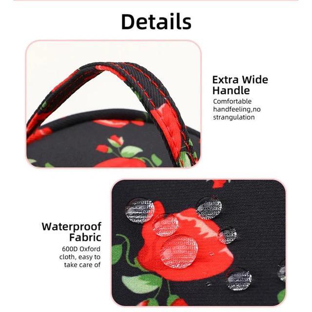 Yumak Çantası 13 x 14 Cm Mini Boy LE13 Siyah Organizer Çanta