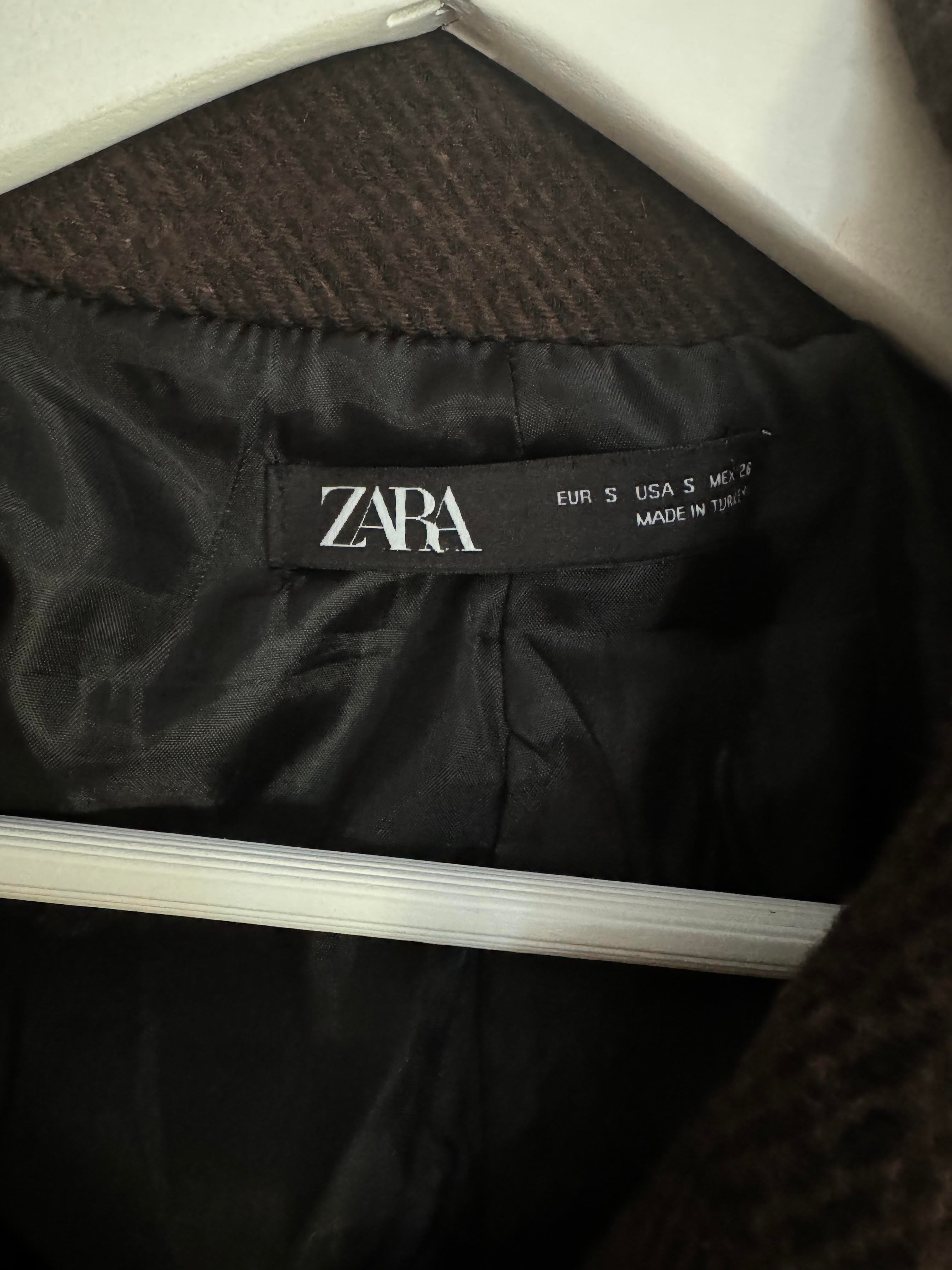 Orjinal Marka Dokulu Acı Kahve Kruvaze Mont