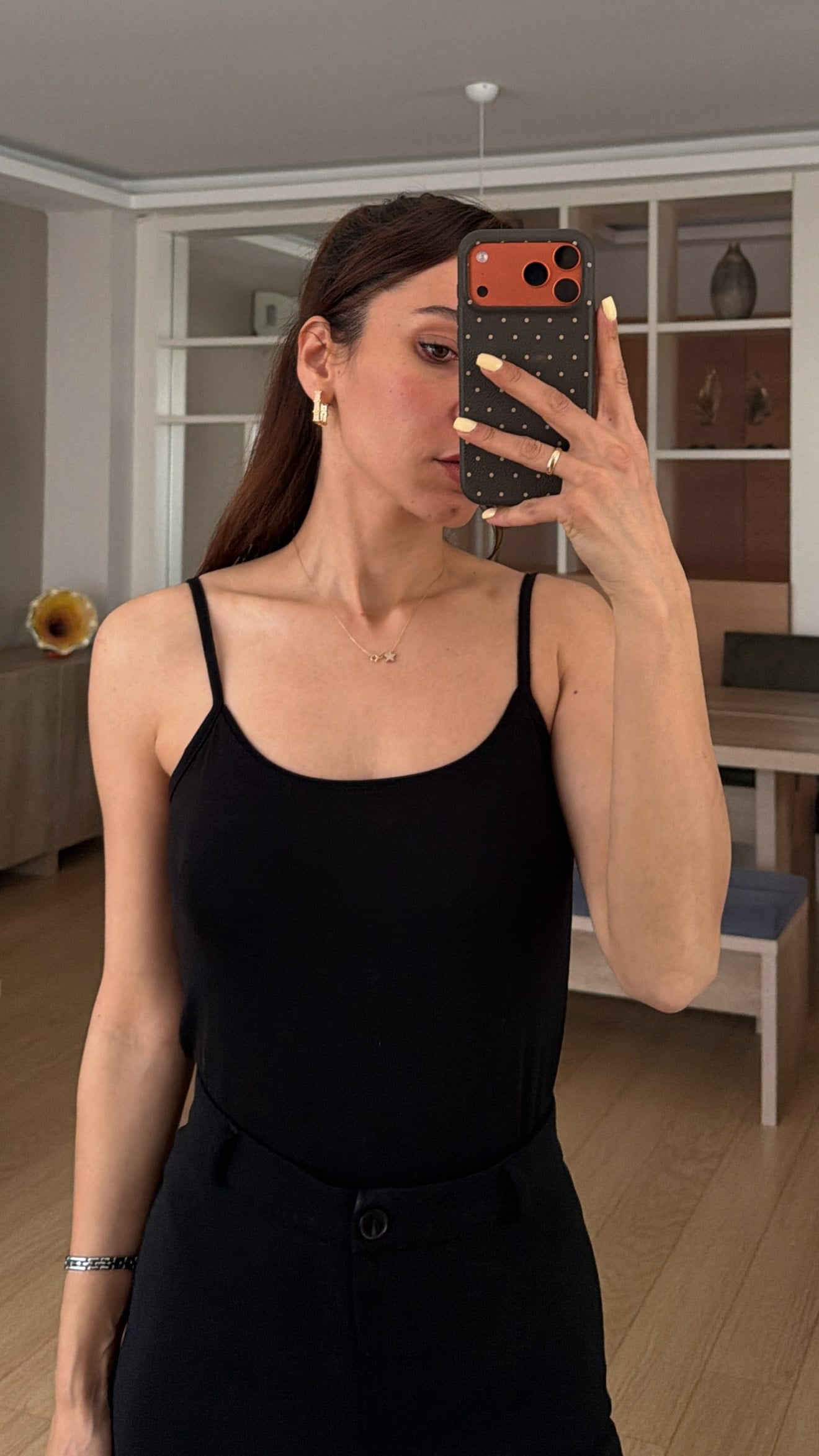 Dilvin İp Askılı Atlet Siyah 