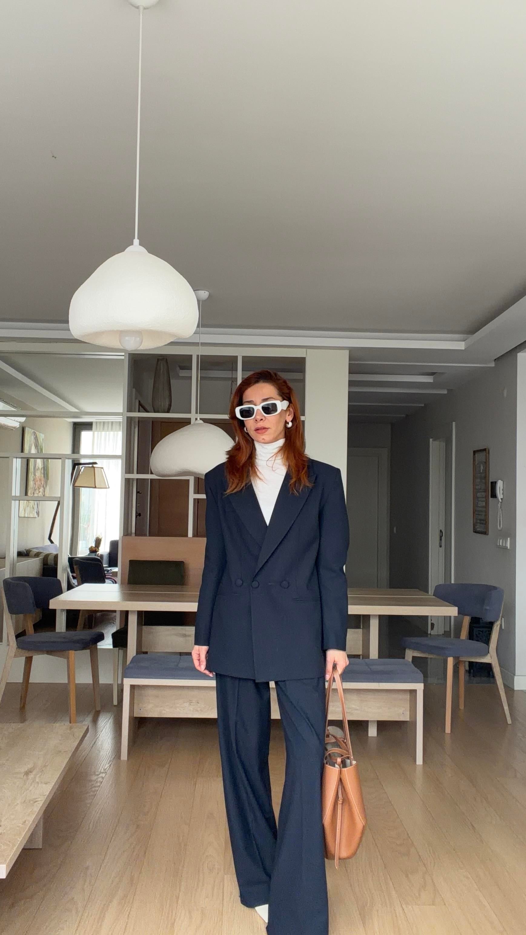 Lacivert Premium Kalite Ceket Takım Elbise1 
