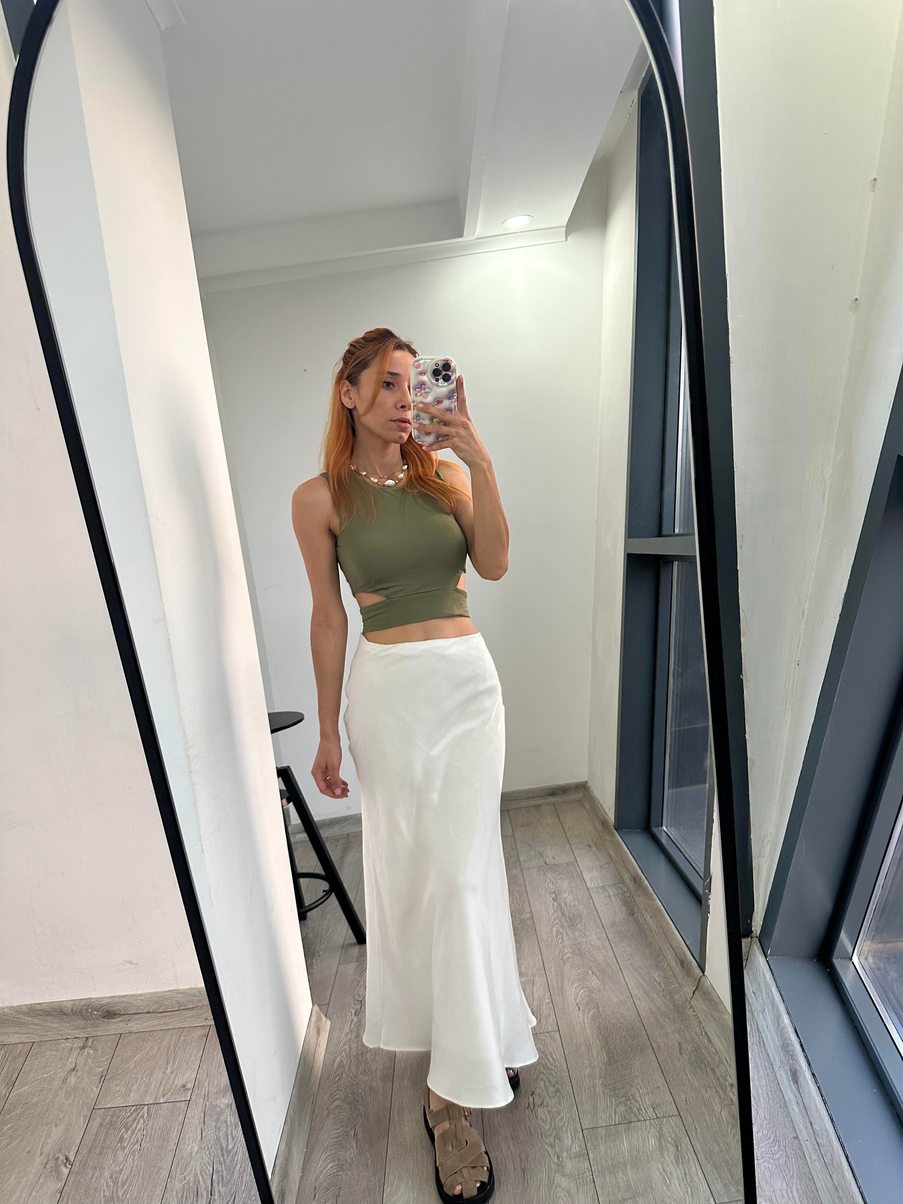 Saten Etek Astarlı
