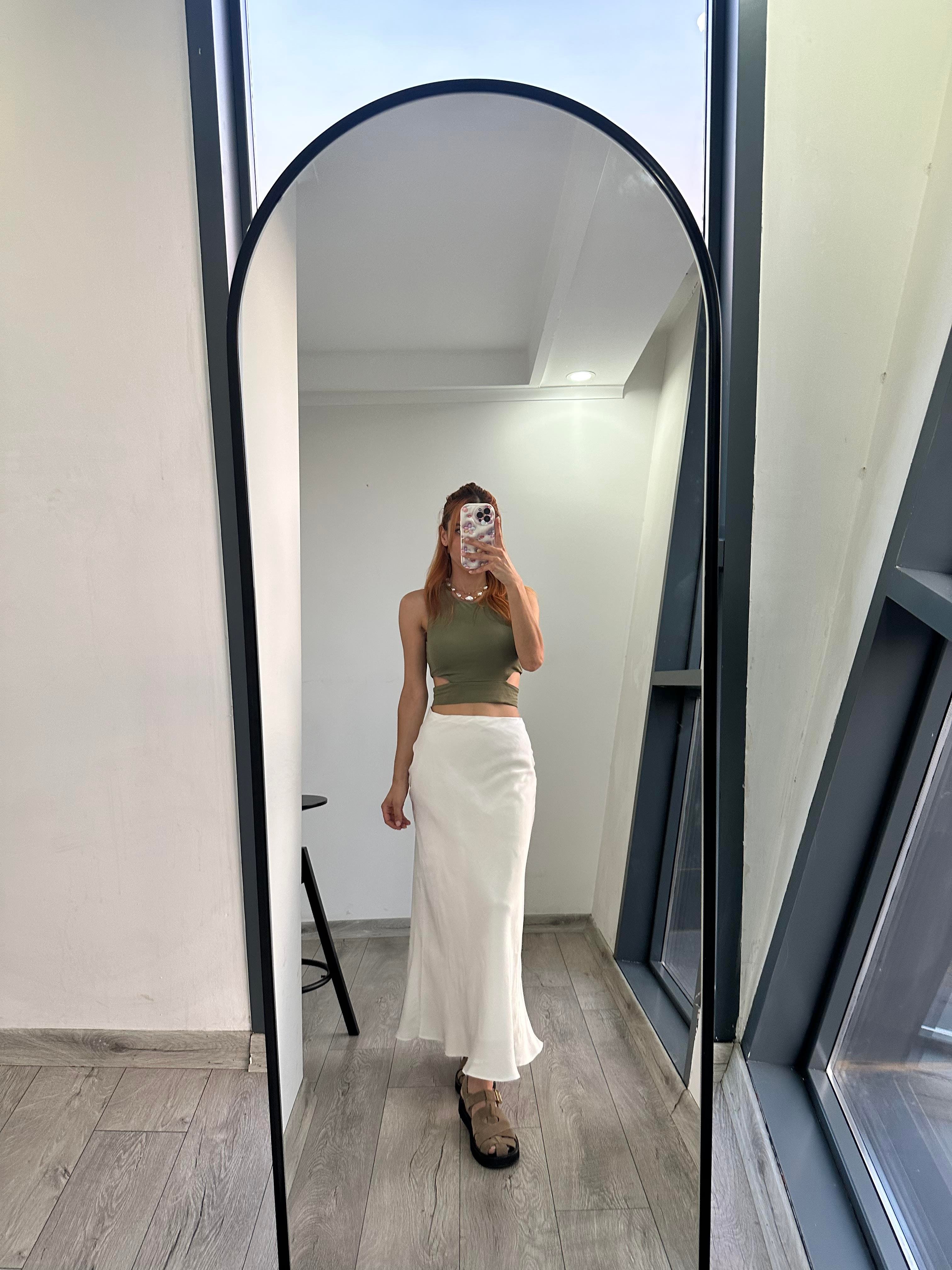 Saten Etek Astarlı