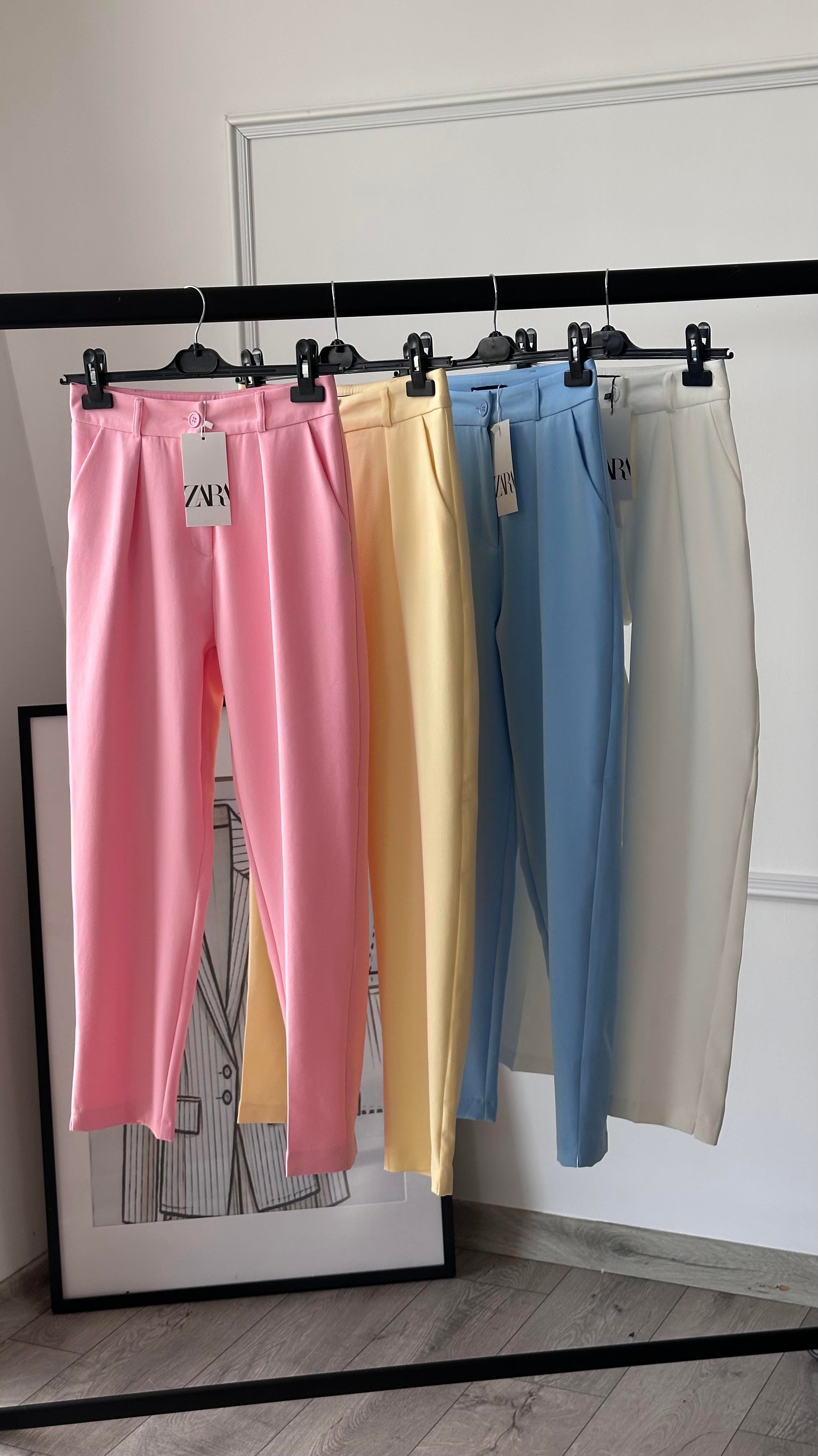 Soft Sarı Havuç Pantolon 