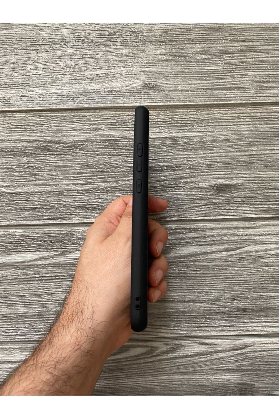 Huawei P40 Lite E Siyah Lansman Kılıf