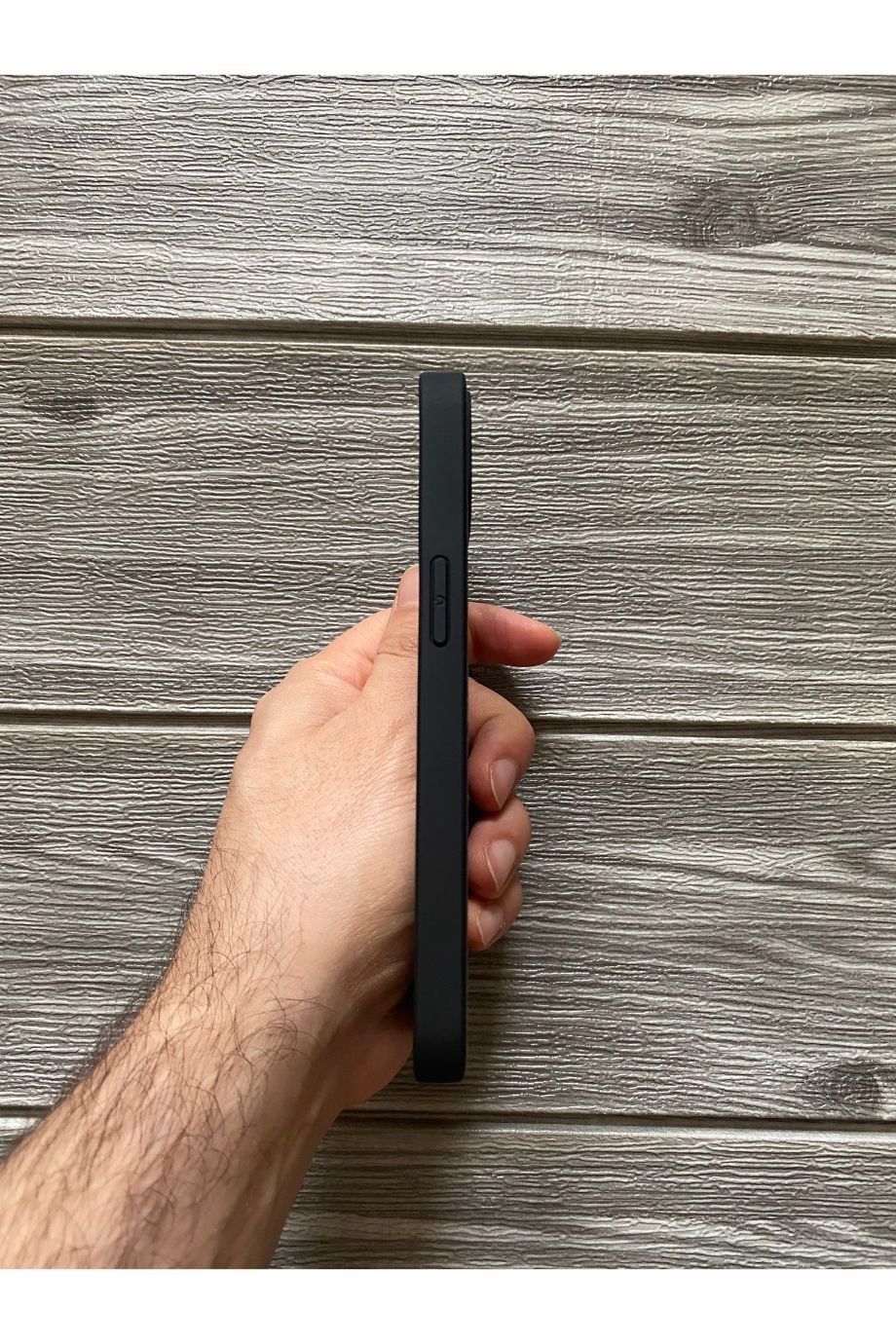 iPhone 13 Siyah Kamera Korumalı Cam Kılıf