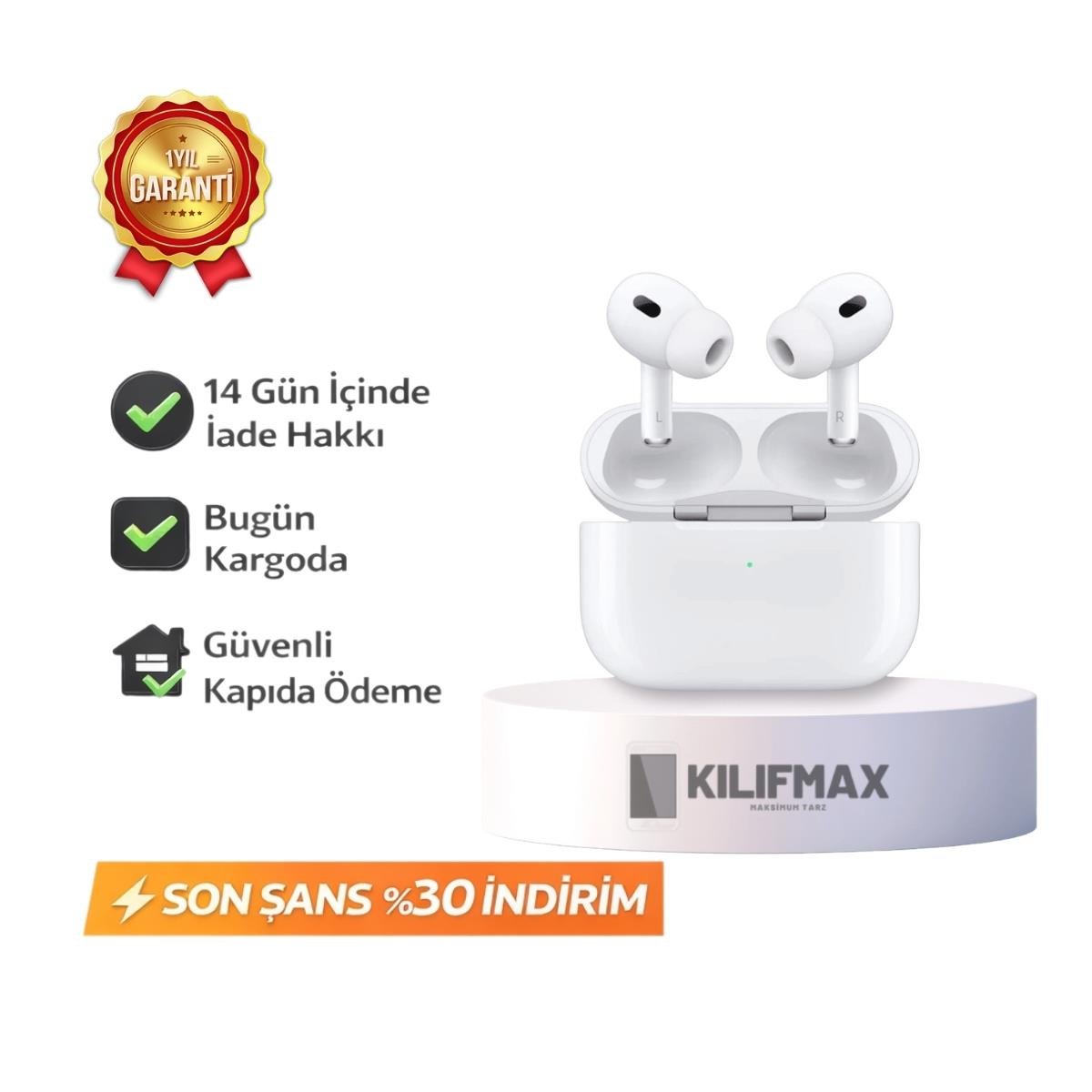 KILIFMAX Air Pro Premium 2 (ANC) Bluetooth Kulaklık 2025