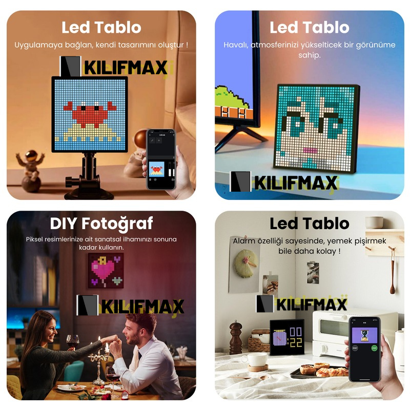 Led Pixel Tablo (20x20cm)