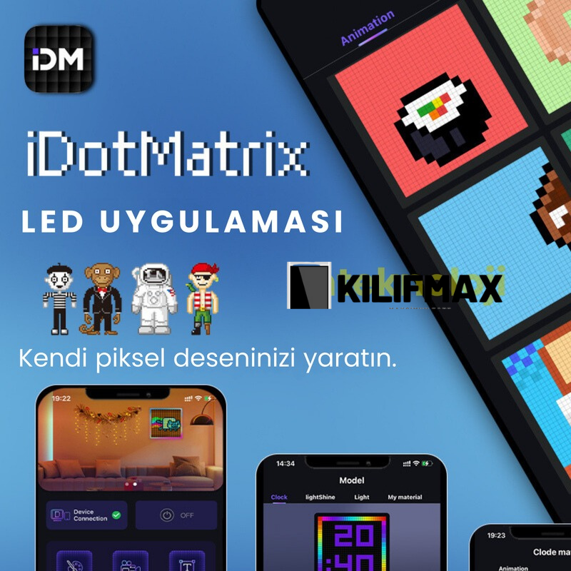 Led Pixel Tablo (20x20cm)